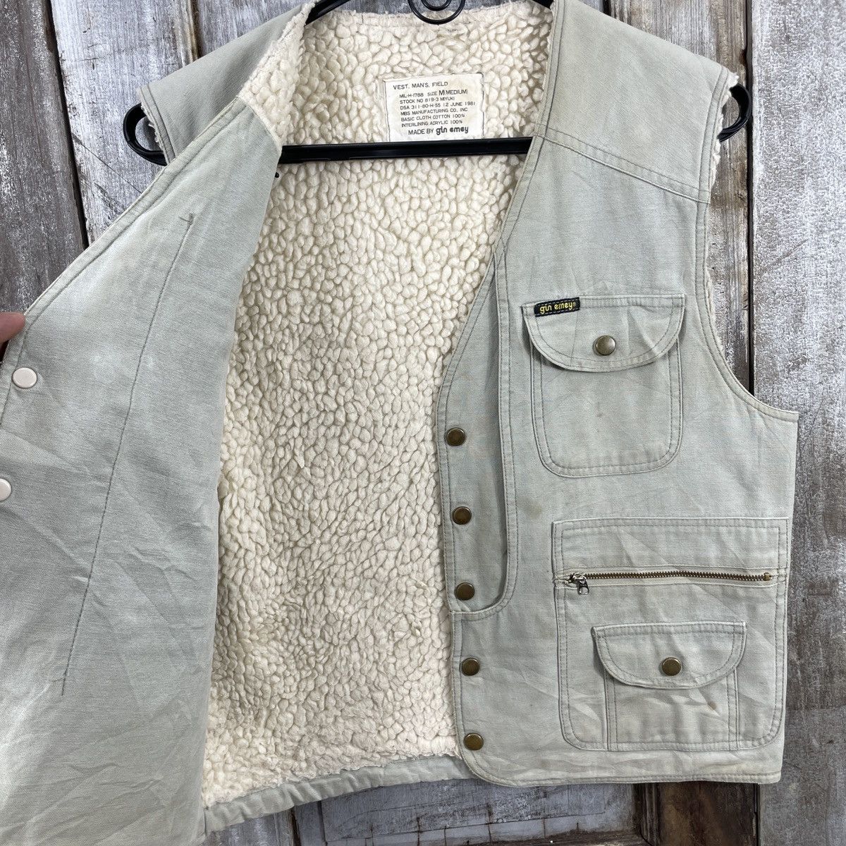 Japanese Brand × Vintage Vintage Japanese Brand By Gin Emey Vests Jacket Size US M / EU 48-50 / 2 - 5 Thumbnail