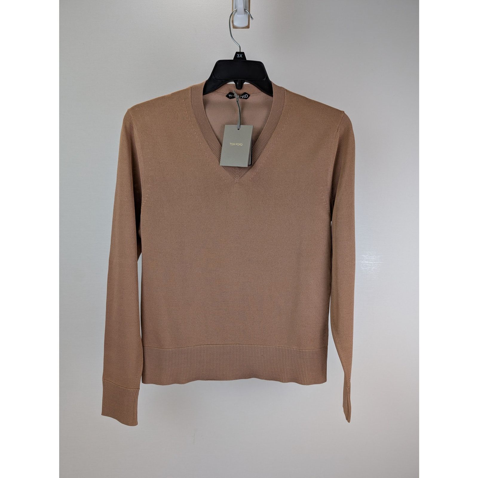 Tom Ford o1rshd1 Knitwear Sweatshirt Sweater in Salmon Size US L / EU 52-54 / 3 - 1 Thumbnail