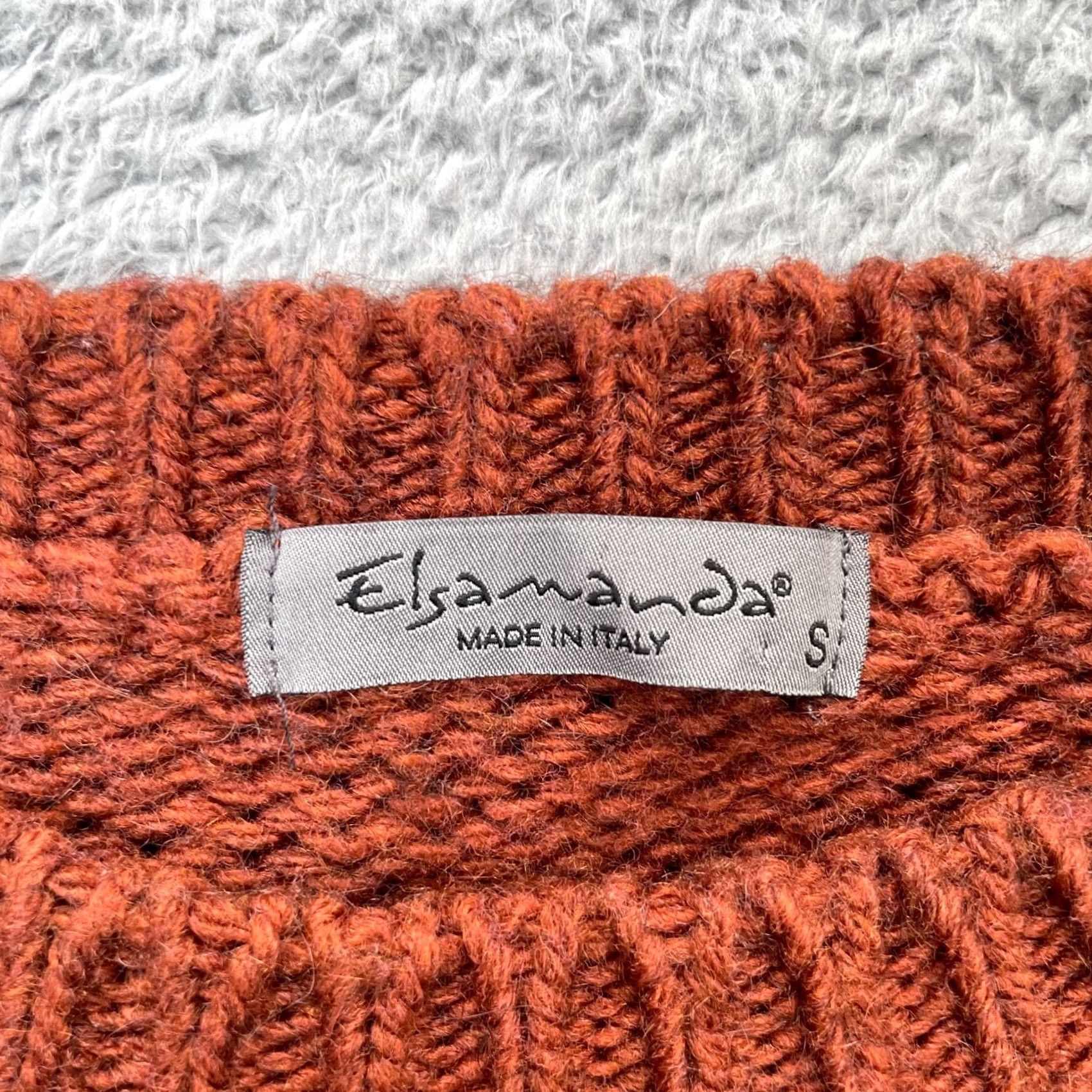 Anthropologie Anthropologie Sweater Womens Small Brown Stripe Cropped Fisherman Knit Size S / US 4 / IT 40 - 4 Thumbnail