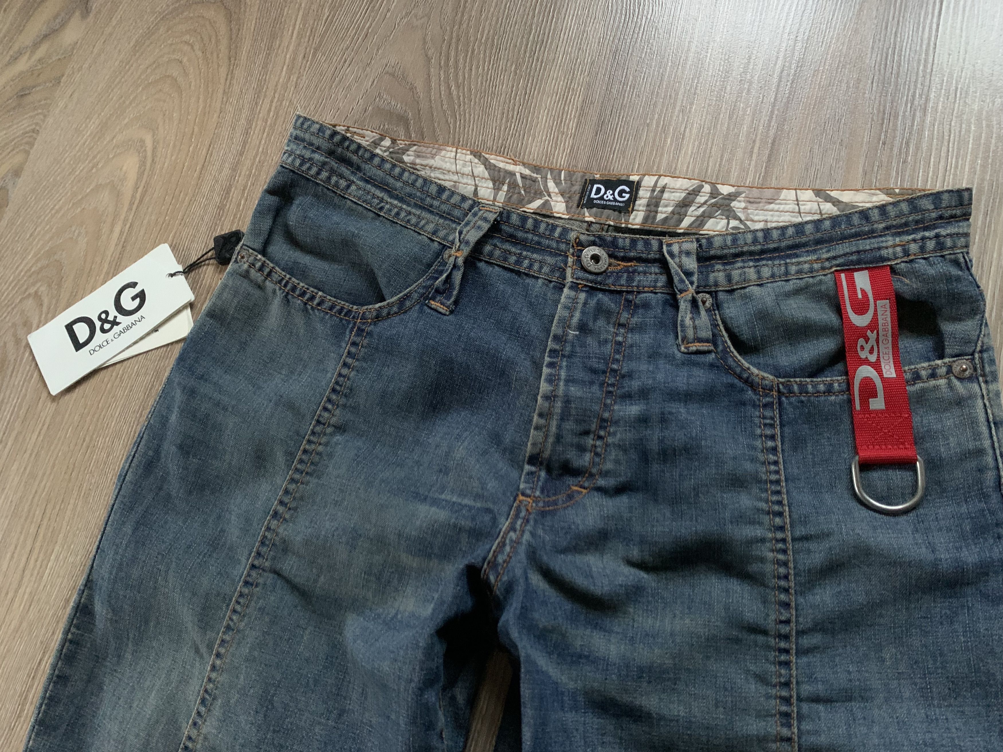 Dolce & Gabbana Vintage Dolce & Gabbana New Women's Jeans Size 31" - 4 Thumbnail