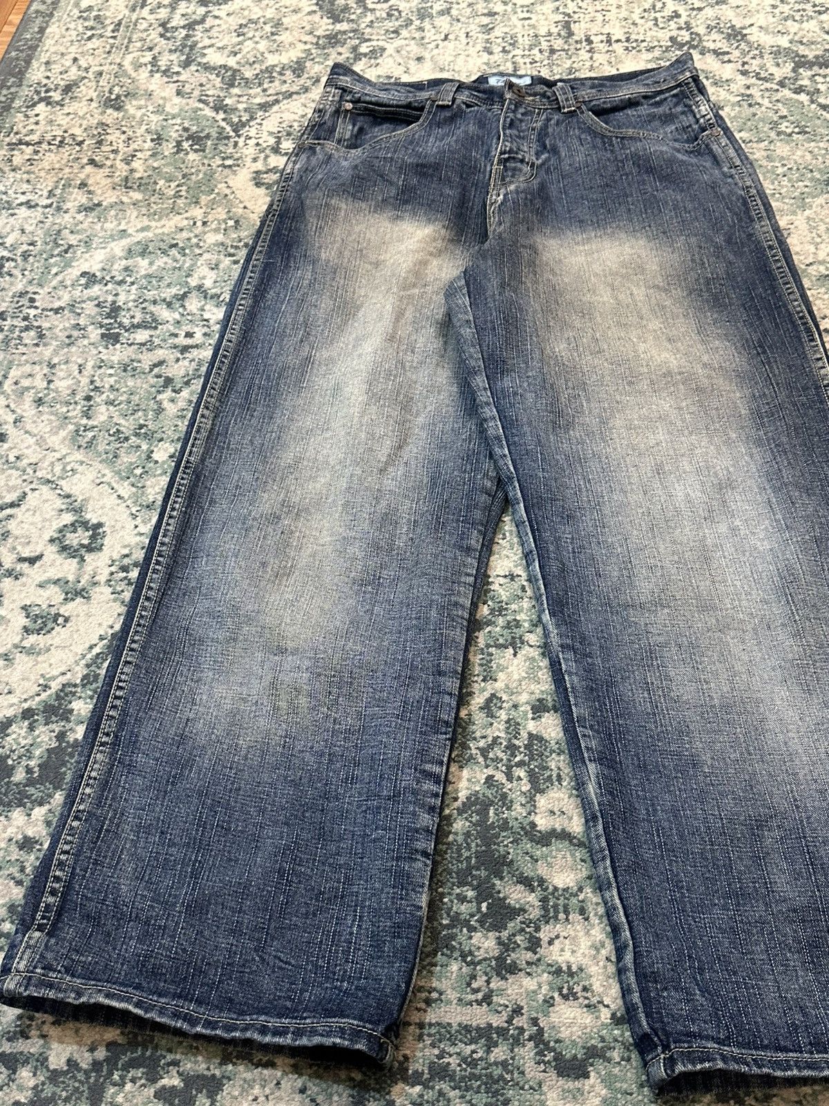 Ruff Ryders Vintage Ruff Ryders Baggy Jeans HipHop Y2K Size US 33 - 4 Thumbnail