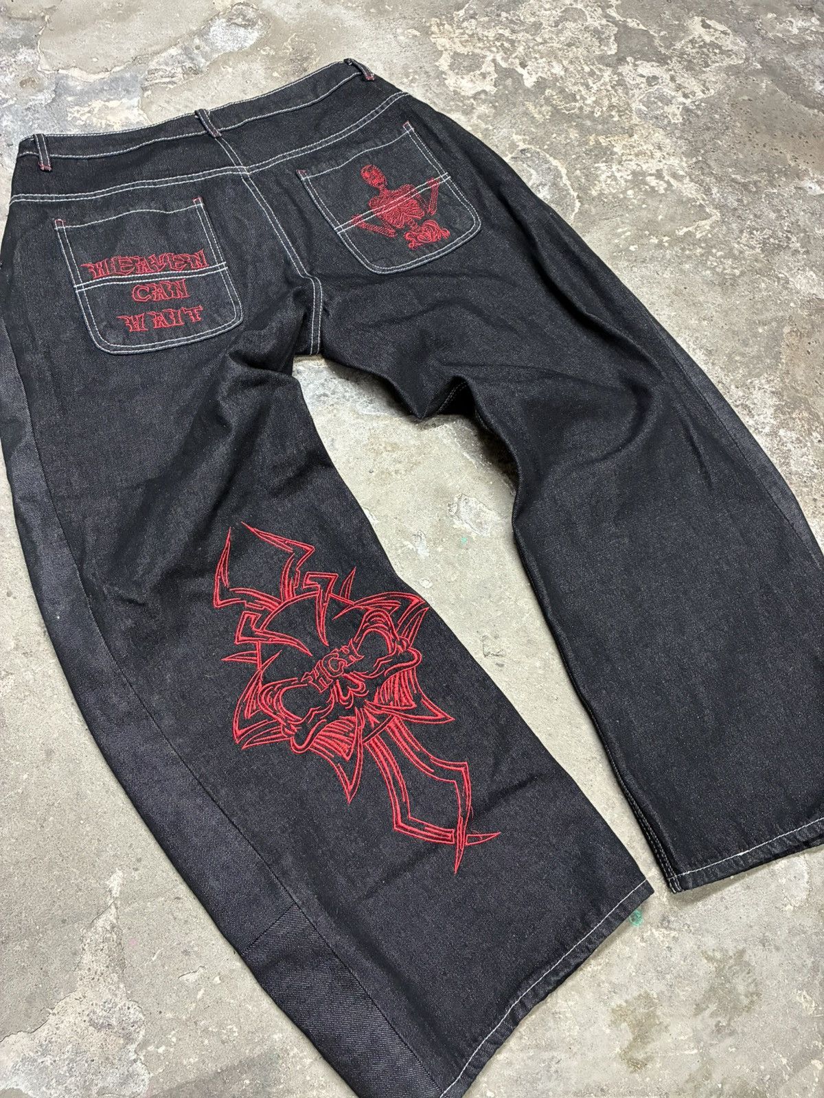 Other Heaven Can Wait Denim Jean Size US 34 / EU 50 - 1 Thumbnail