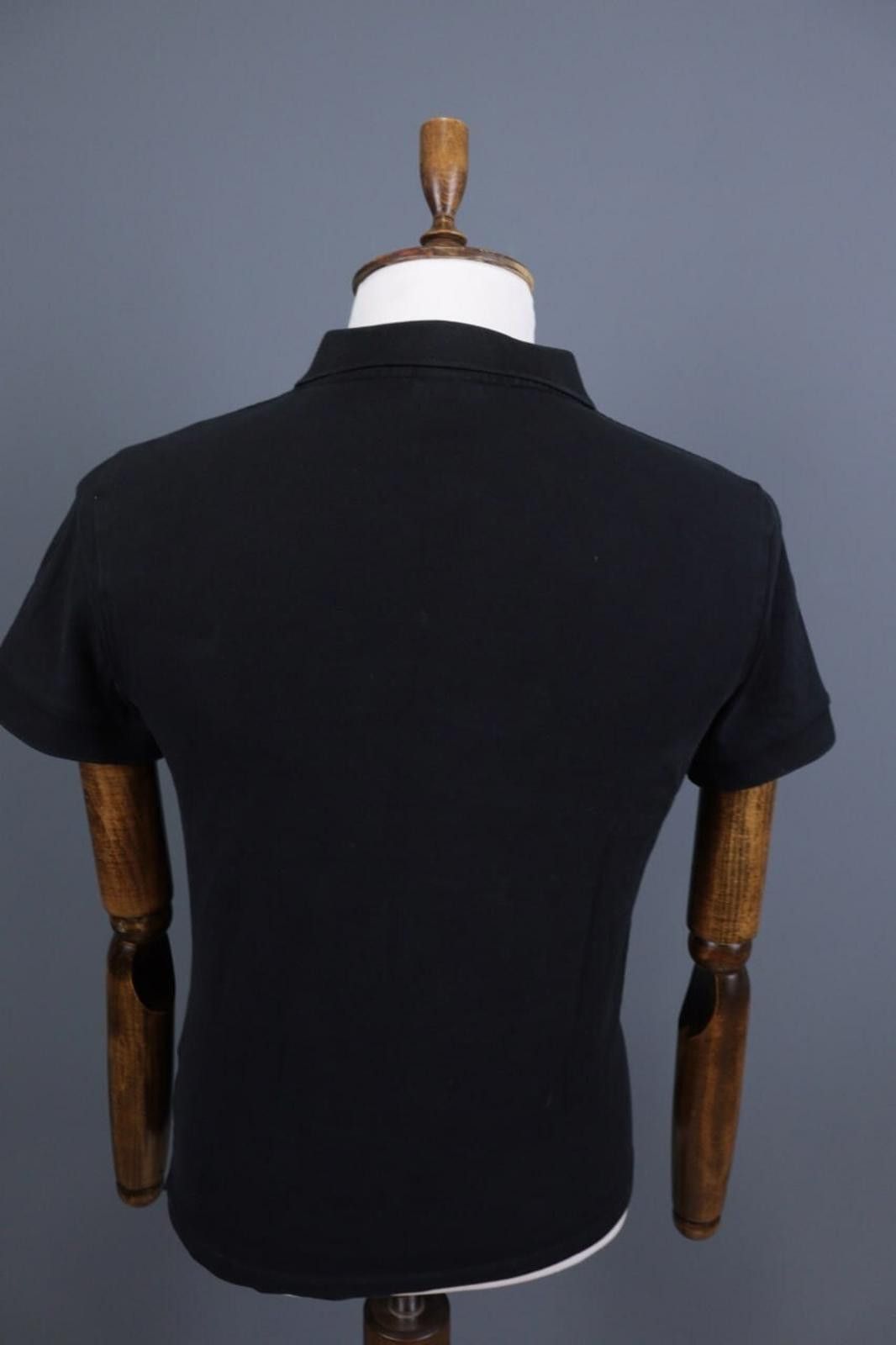 Lacoste Lacoste Black Cotton Collar Popover Polo Shirt Size S Size US S / EU 44-46 / 1 - 8 Thumbnail