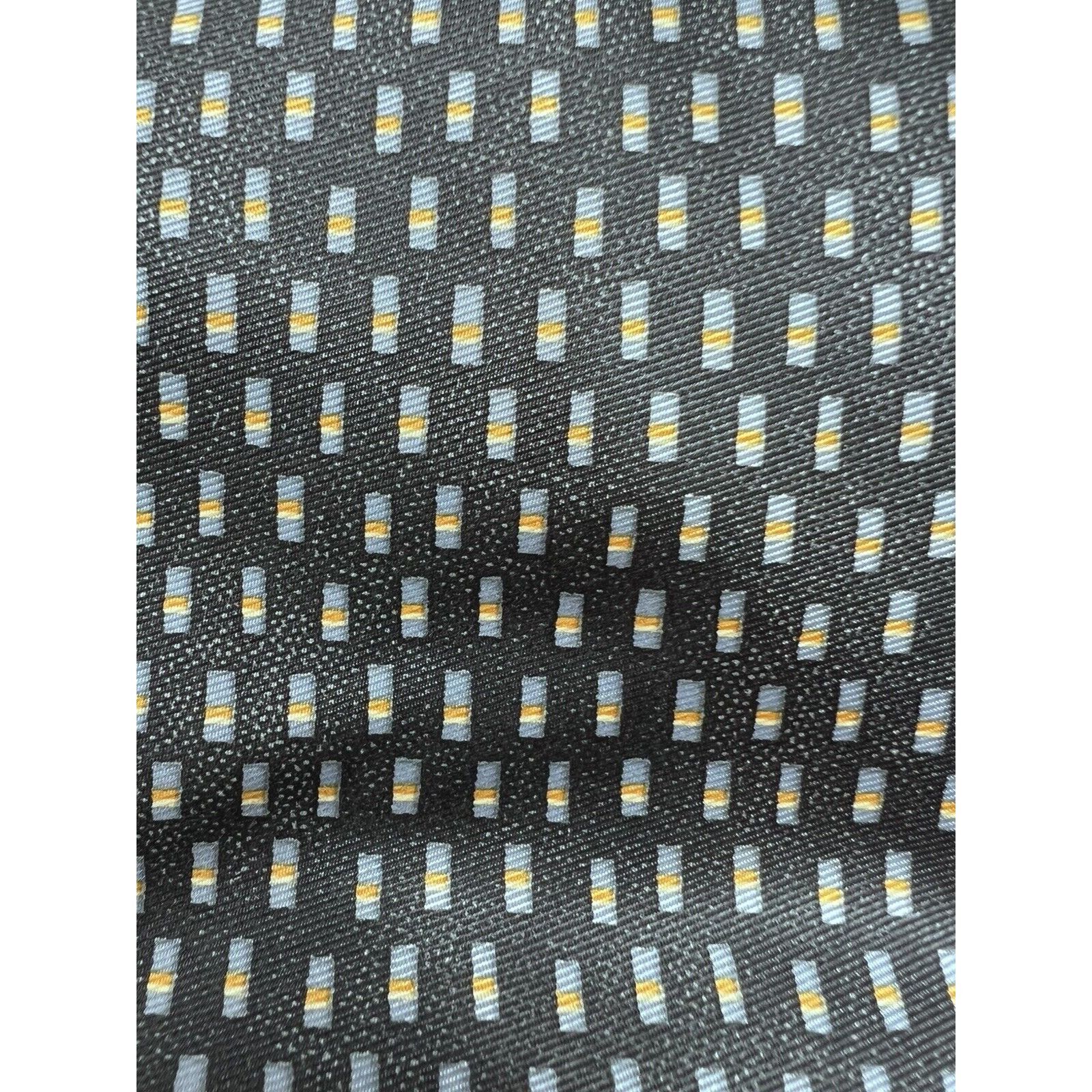Vintage Vintage St Michael Marks & Spencer Silk Tie Grey Size ONE SIZE - 6 Thumbnail