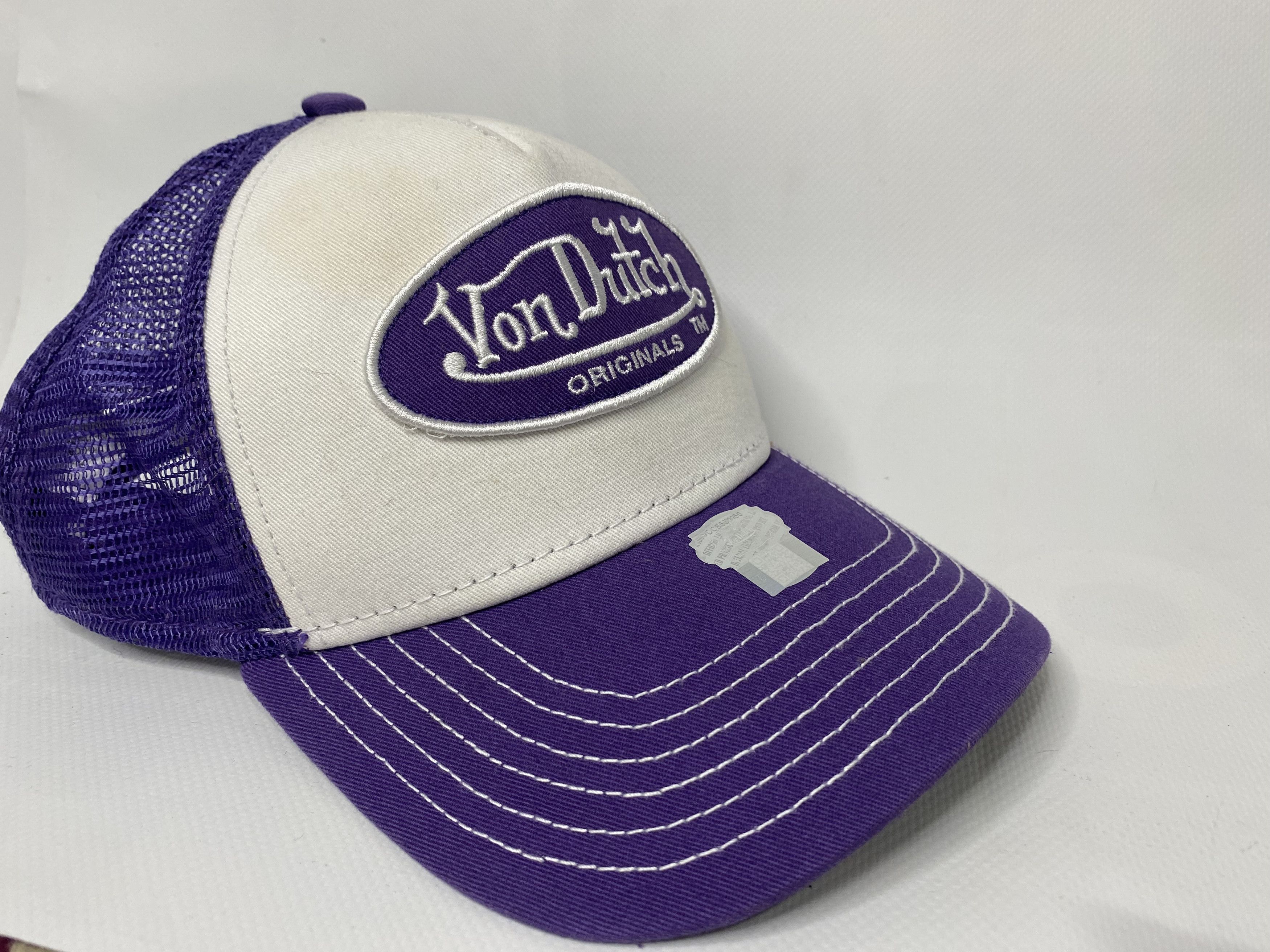 Von Dutch VON DUTCH HAT CAP SNAP BACK LOGO TRUCKER MESH BASEBALL Size ONE SIZE - 1 Thumbnail