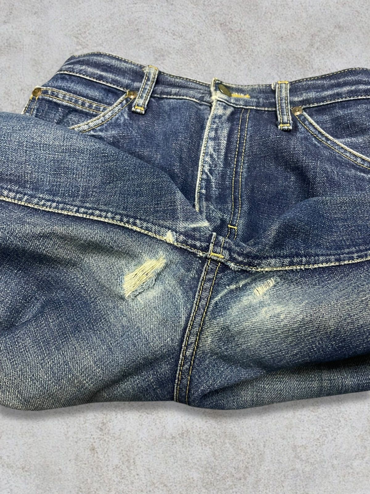 POST ARCHIVE FACTION (PAF) Vintage Miss Lee Riders Distressed Loose Fit Wide Leg Jeans Size 29" - 12 Thumbnail