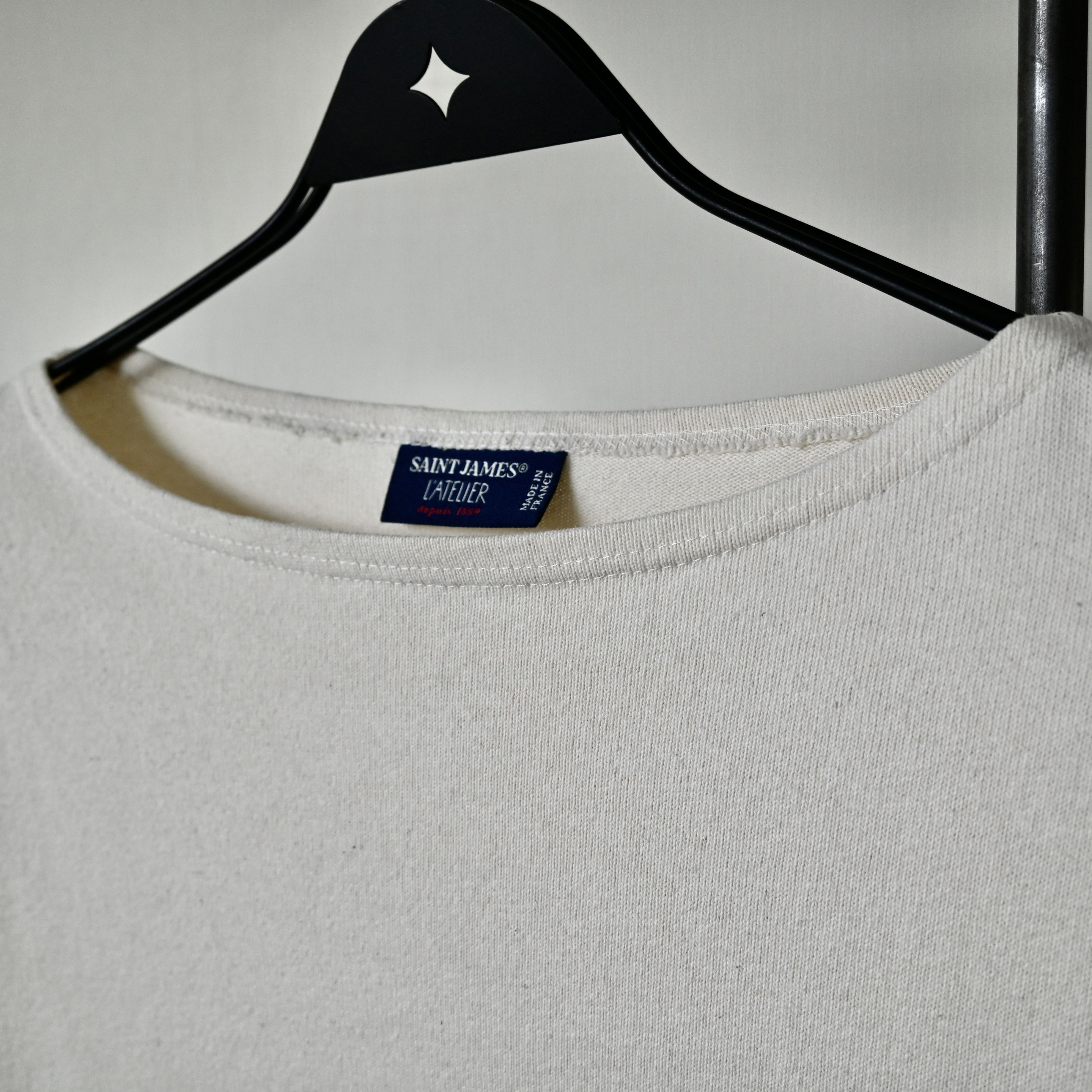 Saint James SAINT JAMES "GUILDO" heavyweight solid breton shirt, 4/M Size US M / EU 48-50 / 2 - 6 Thumbnail