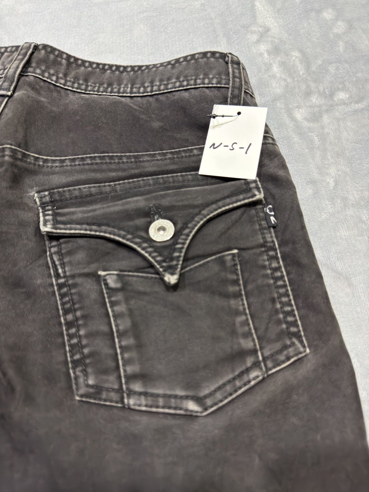 Morgan Homme Japanese brand x Morgan Homme strap bondage flared trousers Size US 31 - 21 Thumbnail