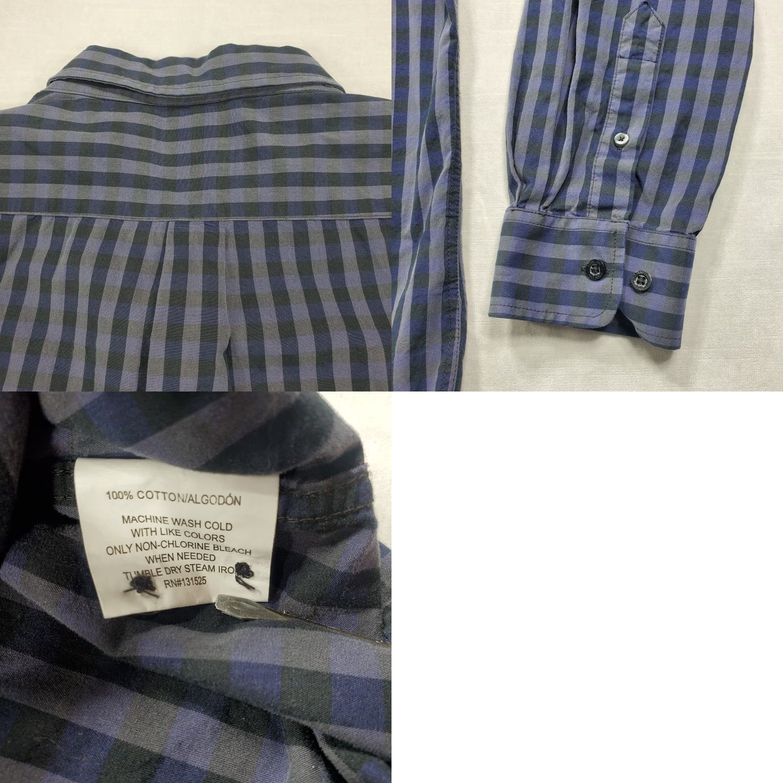 Nat Nast Nat Nast Luxury Originals Shirt Mens Large Button-Up Striped Collar Pocket Size US L / EU 52-54 / 3 - 8 Thumbnail
