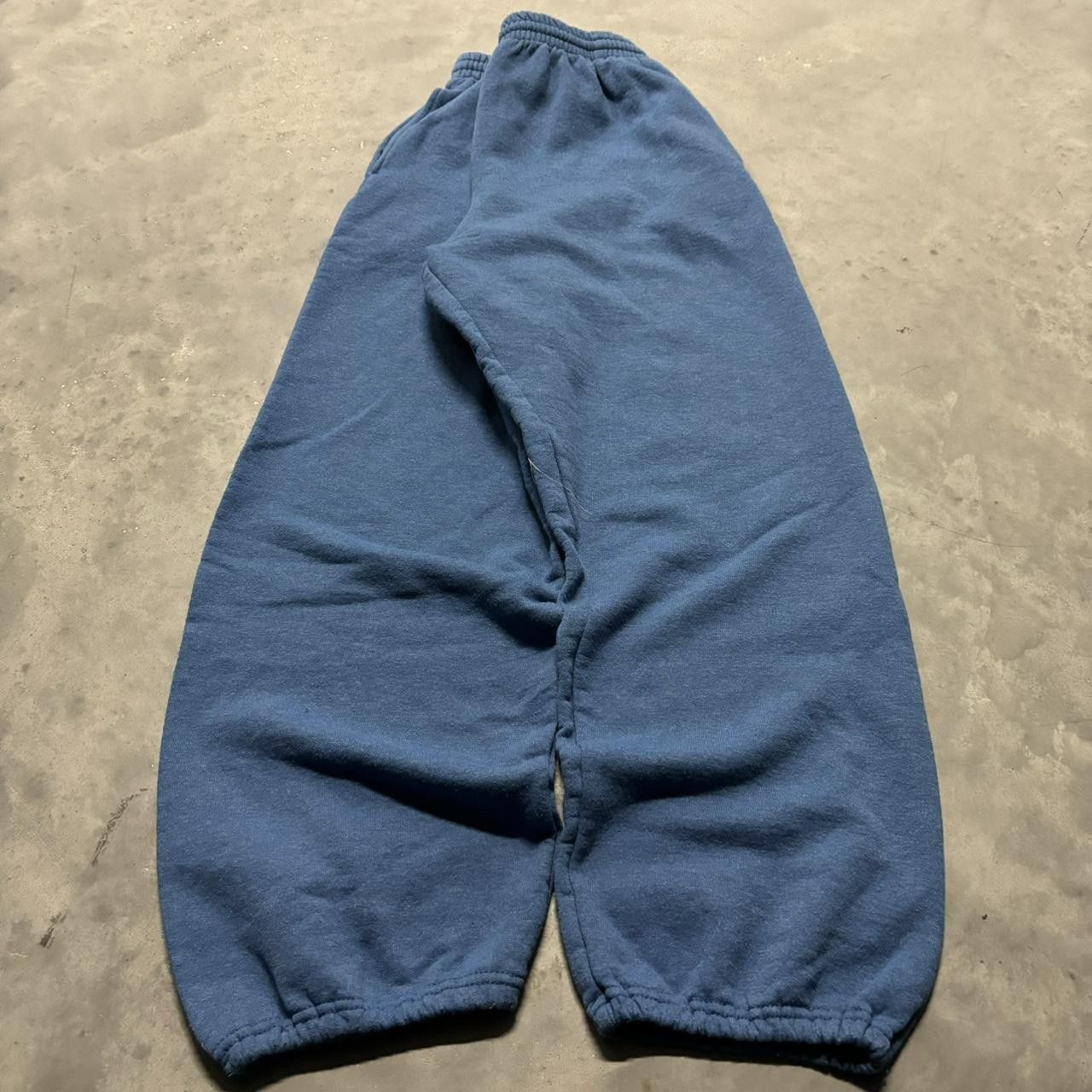 Japanese Brand × Vintage Crazy Vintage Y2K/2000s Blue Skater Essential Sweatpants! Size US 30 / EU 46 - 3 Thumbnail
