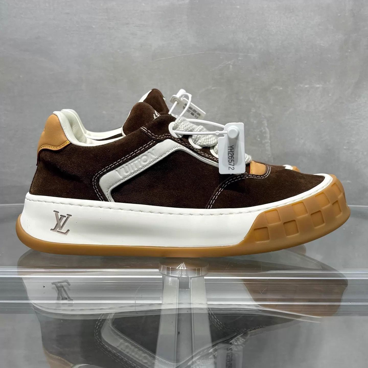 Louis Vuitton LV Tilted Biscuit Shoes Brown UK5.5 (39.5) Size US 6.5 / EU 39-40 - 4 Thumbnail