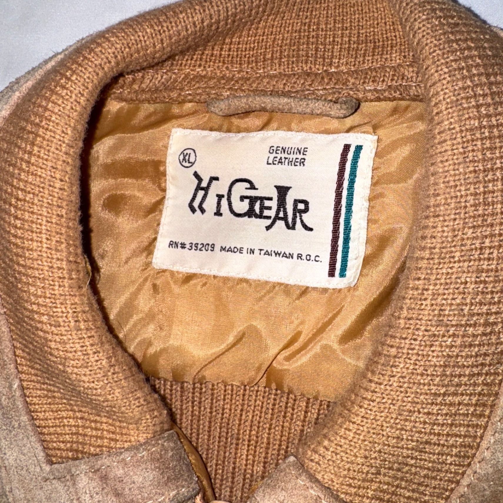 Vintage VINTAGE Hi Gear Leather Suede Western Knit Gaucho Jacket Small/Medium Men Regular Brown Pockets Jacket Size US M / EU 48-50 / 2 - 2 Thumbnail