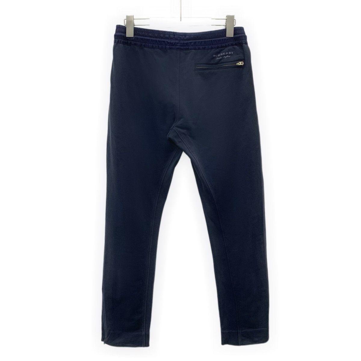 Burberry Burberry Dark Blue Zipper Design Drawstring Pants K26WX Size 24" / US 00 / IT 34 - 2 Thumbnail