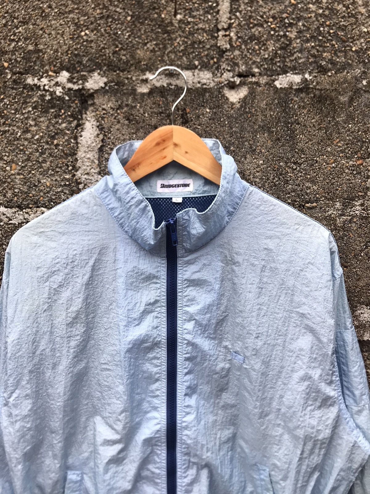 Japanese Brand × Sports Specialties ⚡️Vintage Bridgestone 60 Anniversary Nylon Bomber Jacket Size US L / EU 52-54 / 3 - 6 Thumbnail