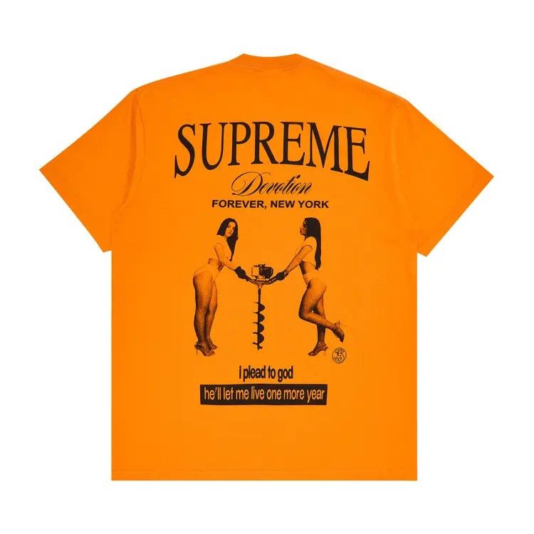 Supreme Supreme Devotion Tee BRAND NEW NEVER WORN!!! Size US M / EU 48-50 / 2 - 1 Thumbnail