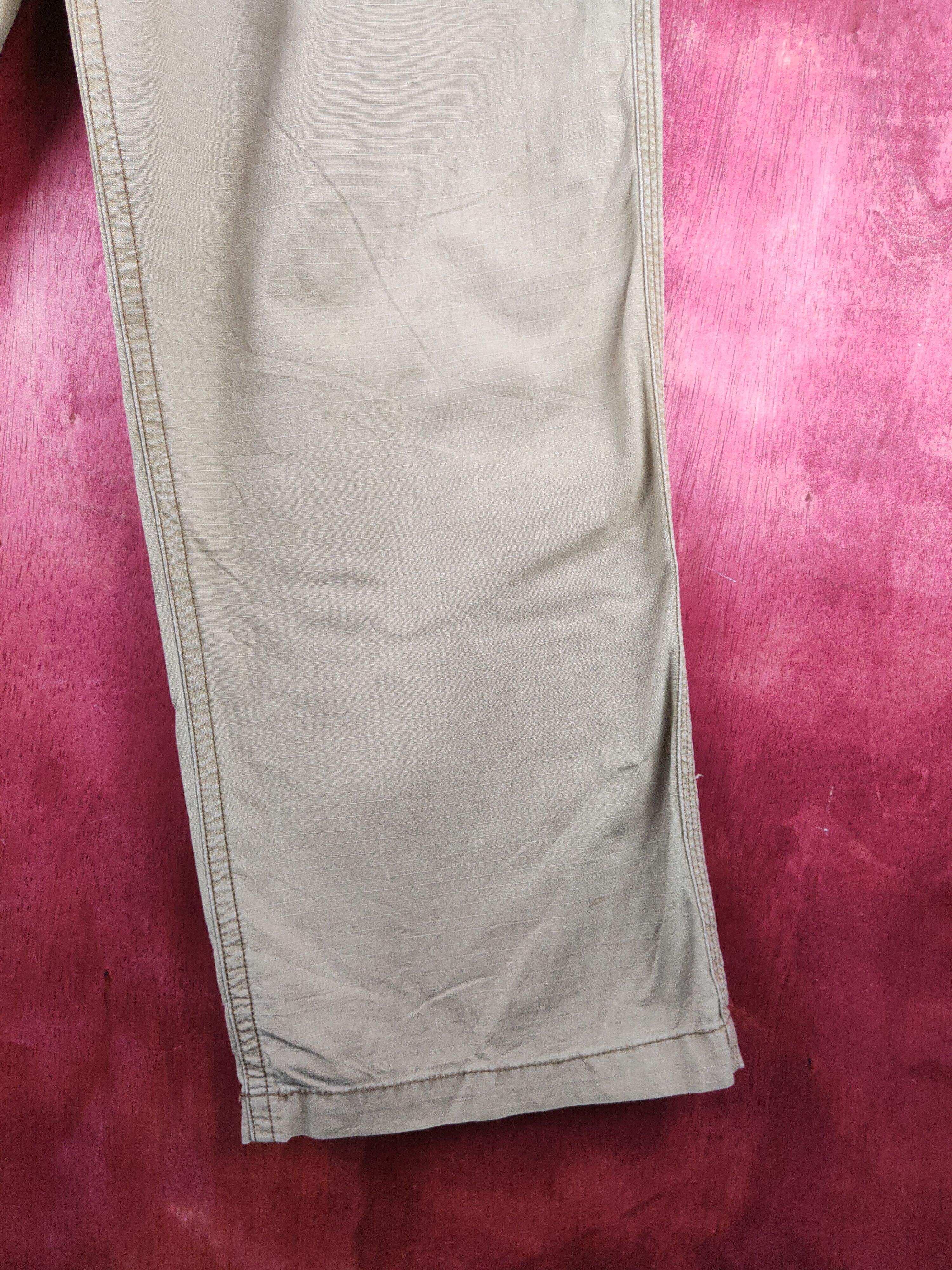 Japanese Brand Burtle Brown Multipocket Baggy Cargo Pants N#S21 Size US 30 / EU 46 - 7 Thumbnail