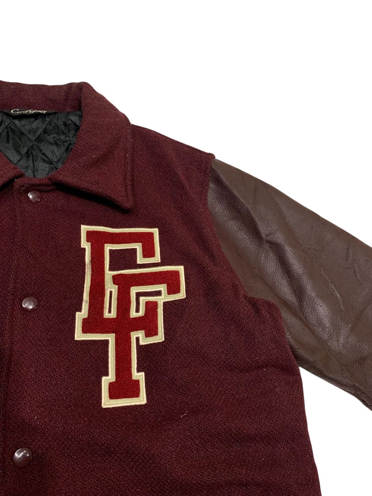 Japanese Brand 🔥COREFIGHTER WOOL/LEATHER VARSITY JACKETS Size US XL / EU 56 / 4 - 5 Thumbnail