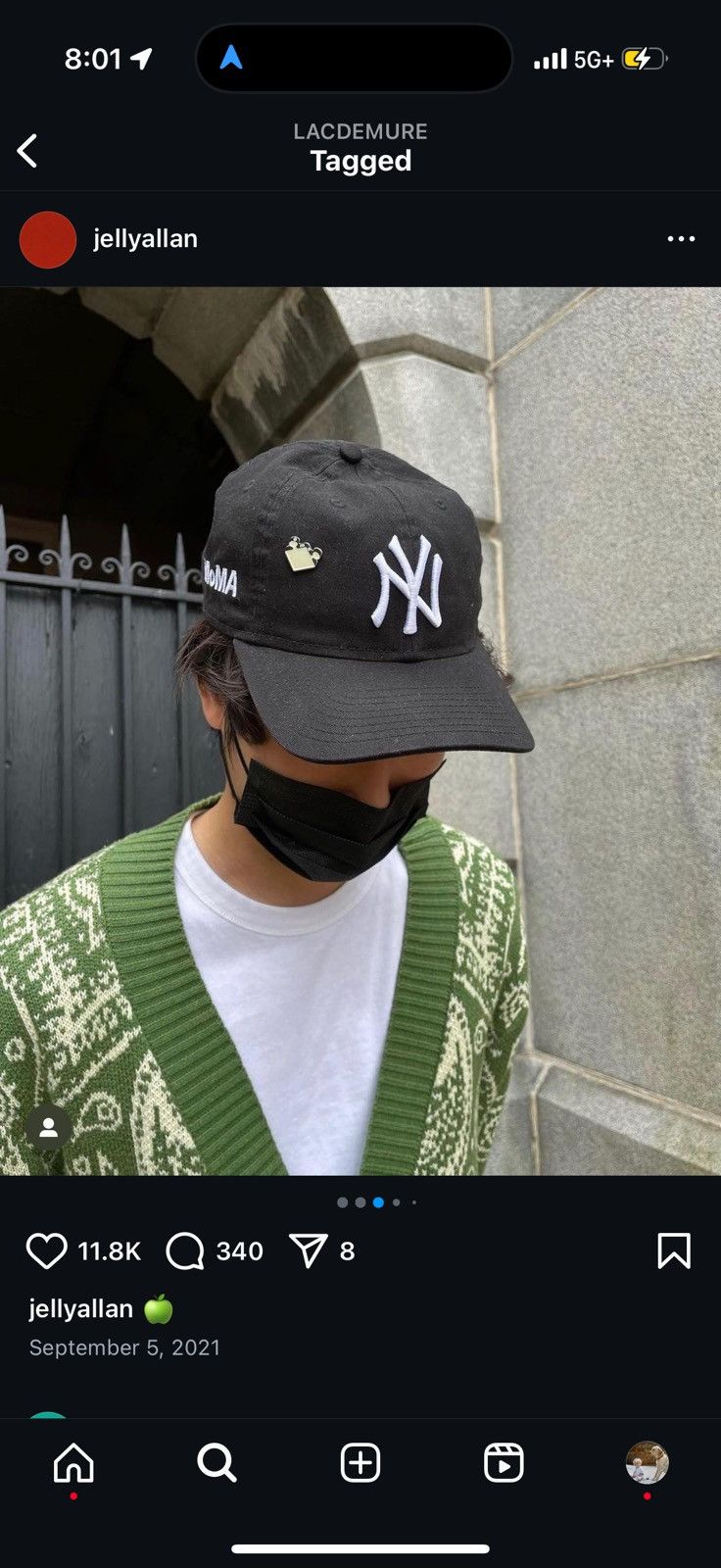 Lac Demure × Ruben Kone O.G Ruben Kone Cardigan . Size US S / EU 44-46 / 1 - 2 Thumbnail