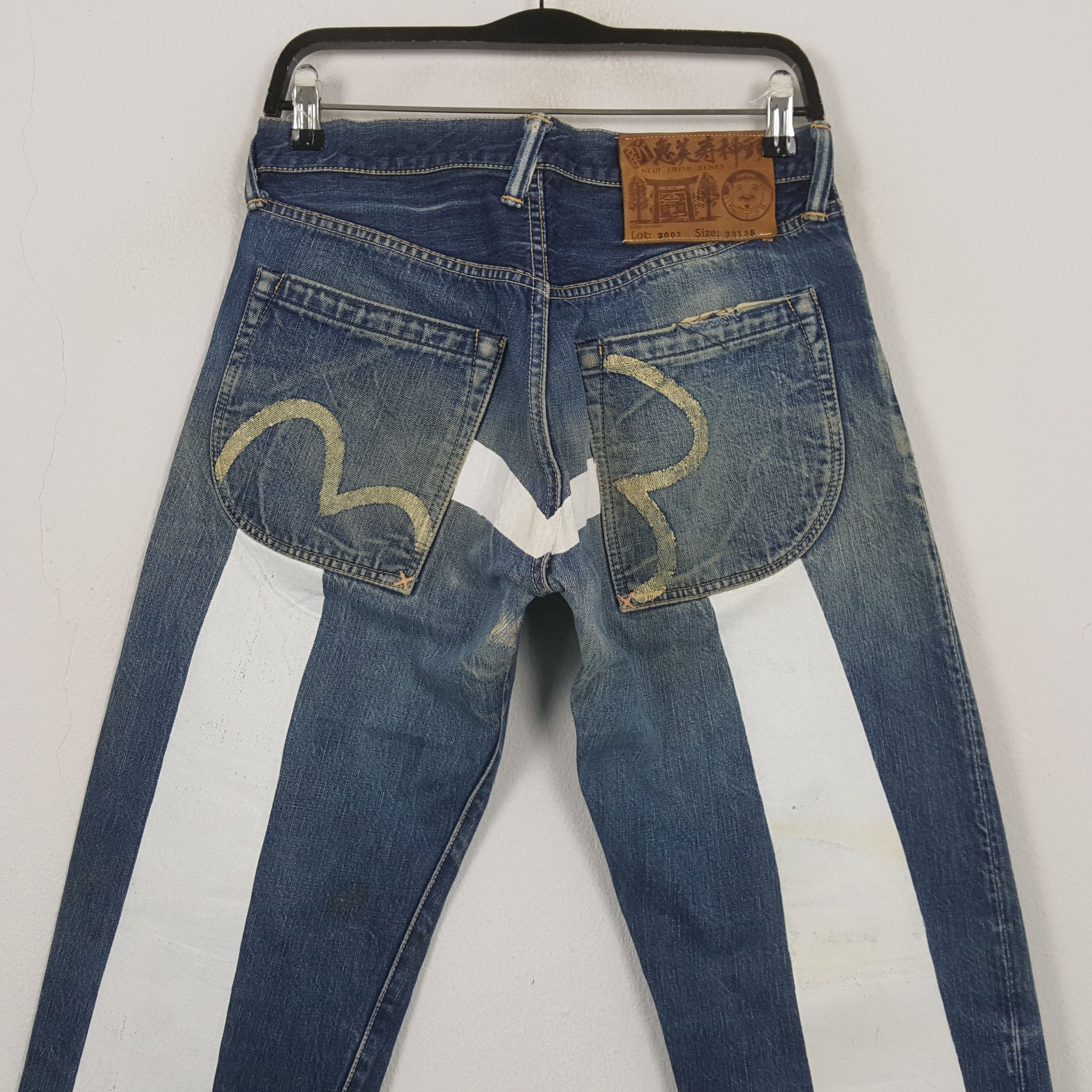 Evisu Evisu Japanese Brand Streetwear Custom Daicock Jeans RR9 Size US 30 / EU 46 - 2 Thumbnail