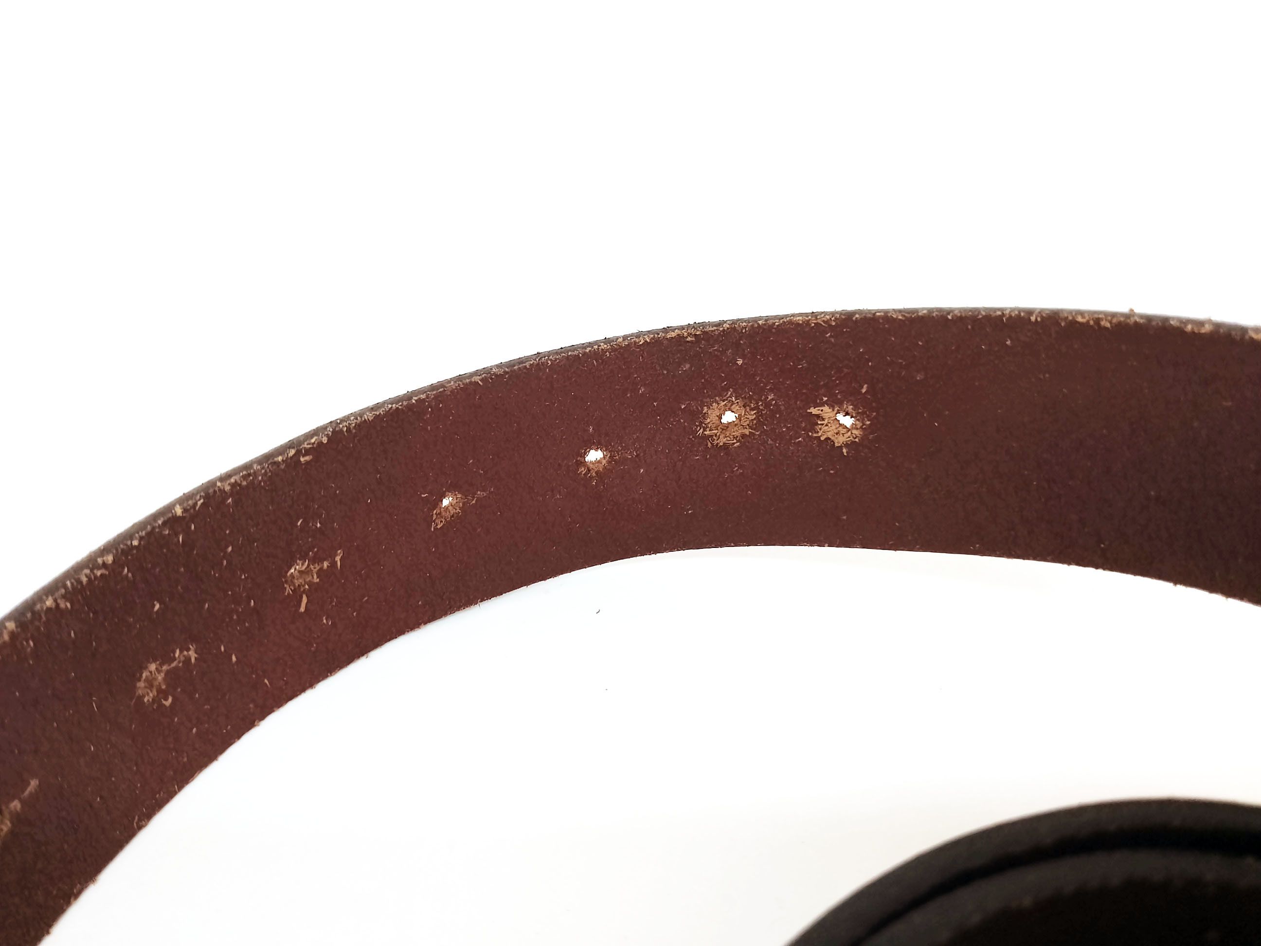 Diesel Diesel Only The Brave Belt Brown Leather Size 95/38 Size 38 - 7 Thumbnail