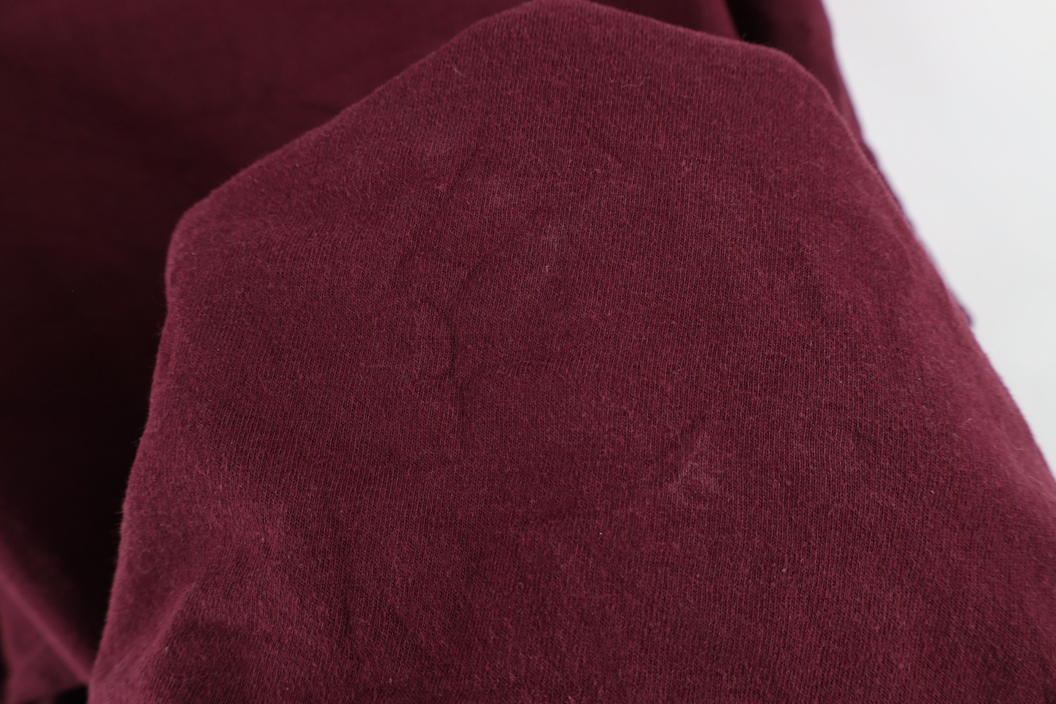 Vintage Vintage 90s Streetwear Long Sleeve Pocket T-Shirt Red Cotton Size US XL / EU 56 / 4 - 7 Thumbnail