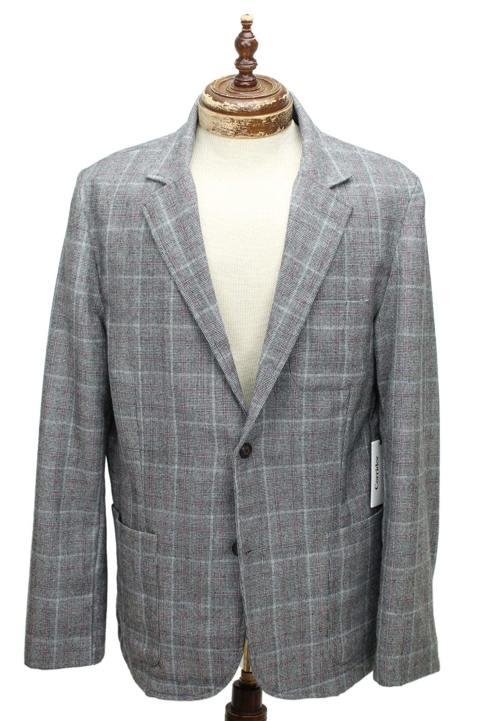 Corridor NEW Glencheck Wool Flannel Lined Blazer & Trousers Size 46R - 2 Thumbnail
