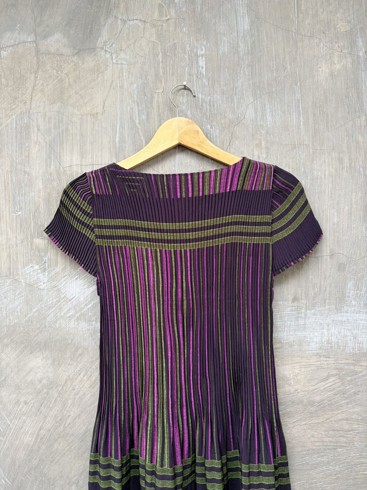 Japanese Brand Unknown Women Pleats Dress Issey Miyake Pleats Please Style Size M / US 6-8 / IT 42-44 - 7 Thumbnail
