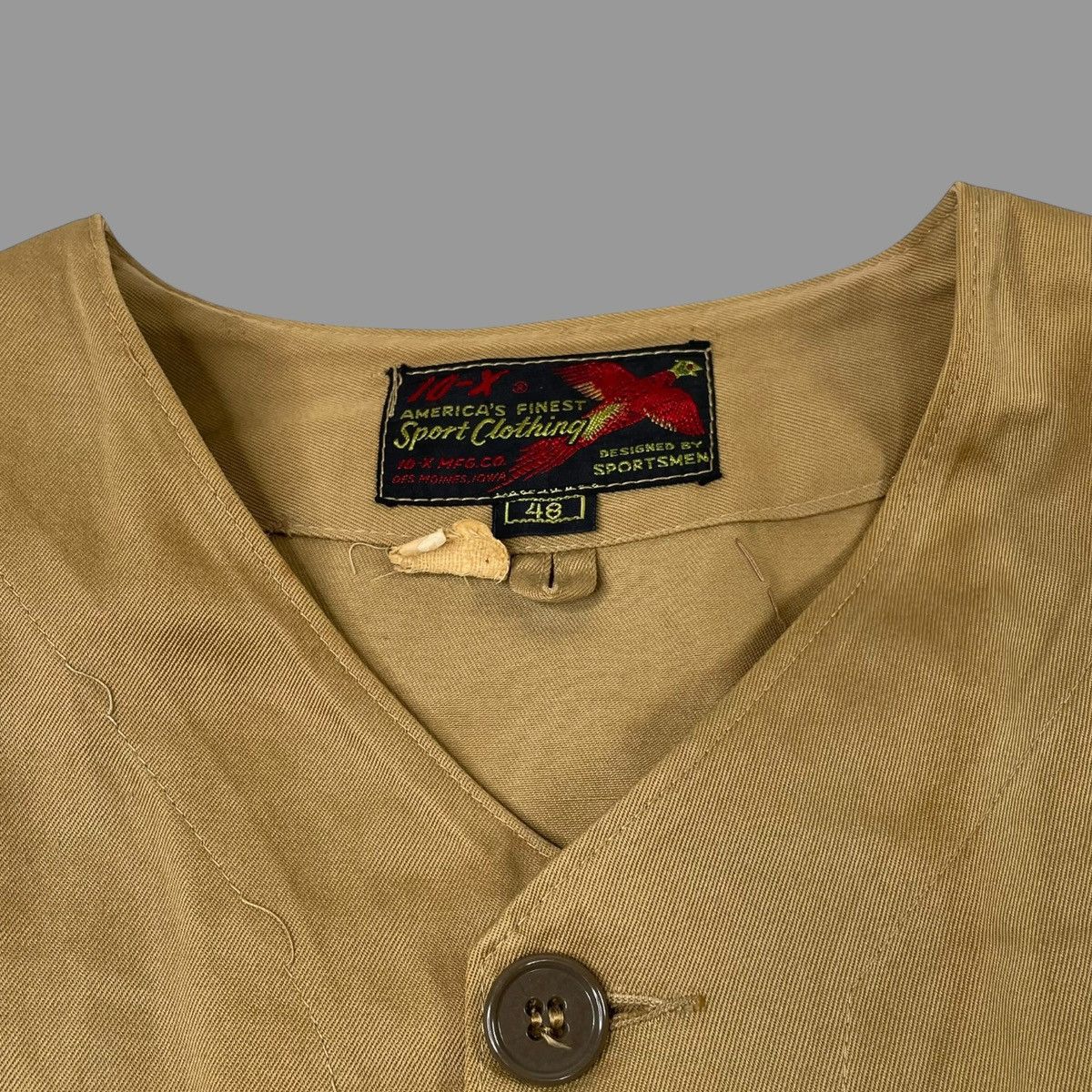 Vintage Vintage 1960s patched hunting jacket Size US L / EU 52-54 / 3 - 6 Thumbnail