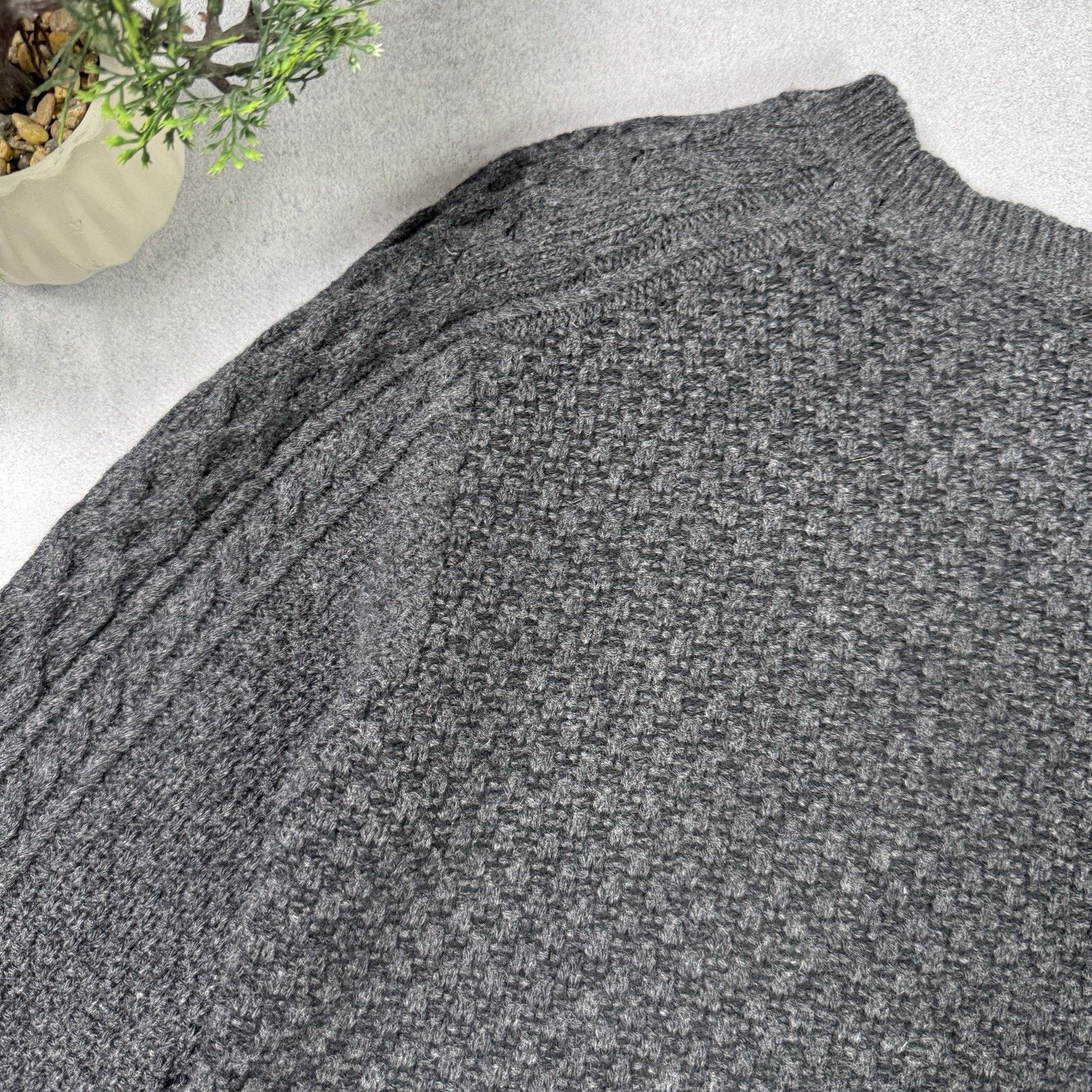 Belstaff Belstaff Men Wool Sweater Grey Size L Large Knit Size US L / EU 52-54 / 3 - 14 Thumbnail