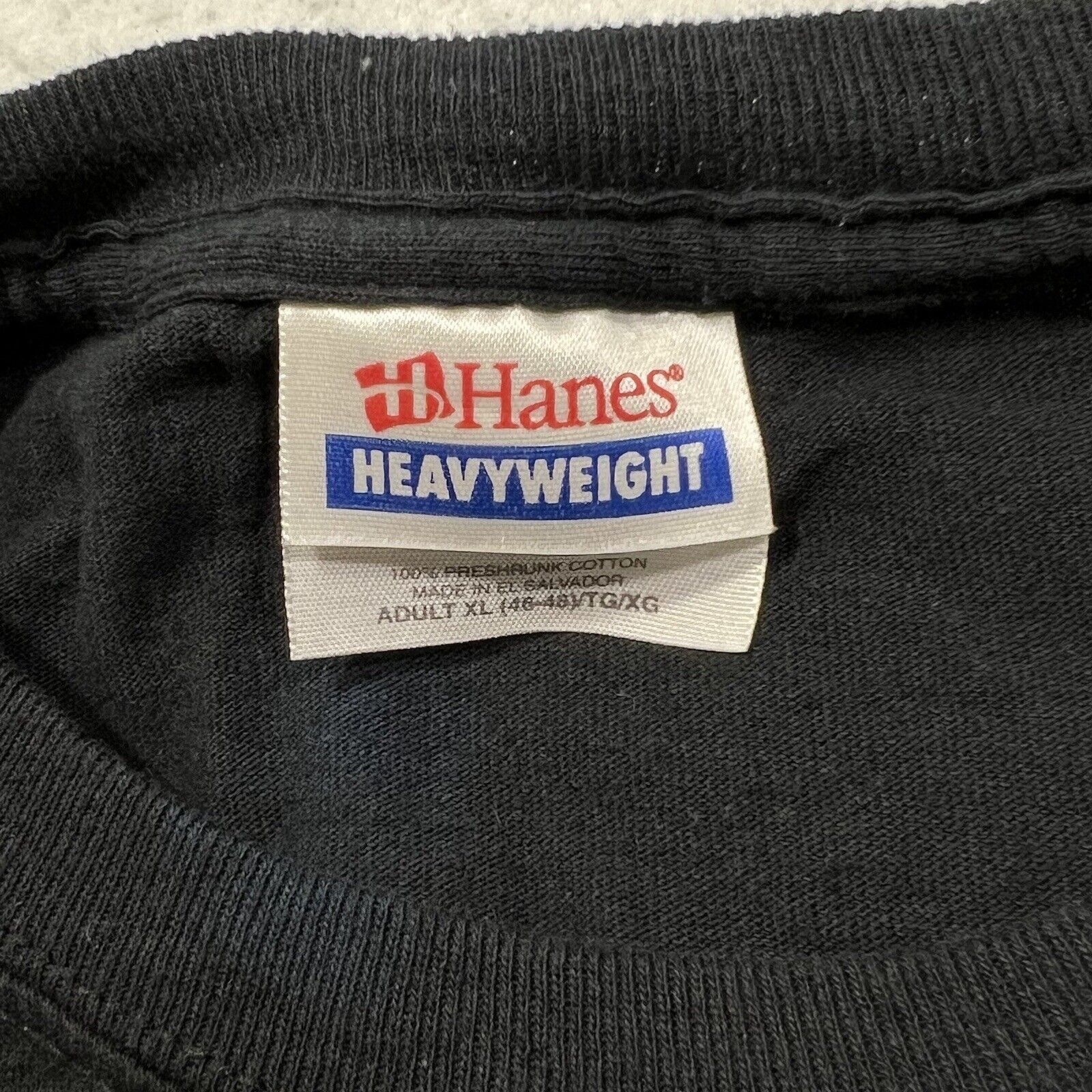 Hanes Vintage Ocala Bike Fest 2006 Black Short Sleeve Graphic Tee Size US XL / EU 56 / 4 - 3 Thumbnail