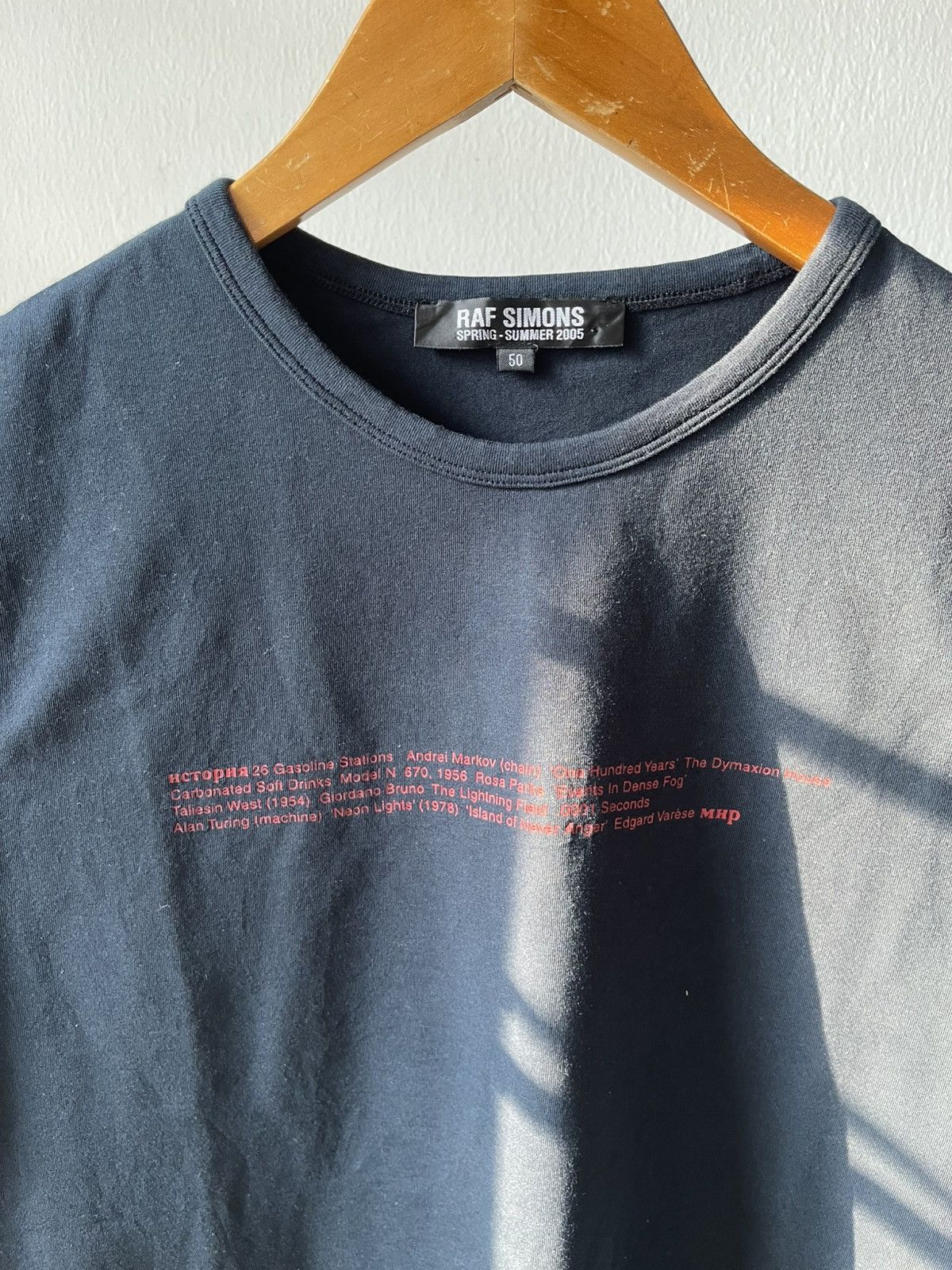 Raf Simons 2005 Raf Simons 'Hystory Of My World' Size US M / EU 48-50 / 2 - 4 Thumbnail