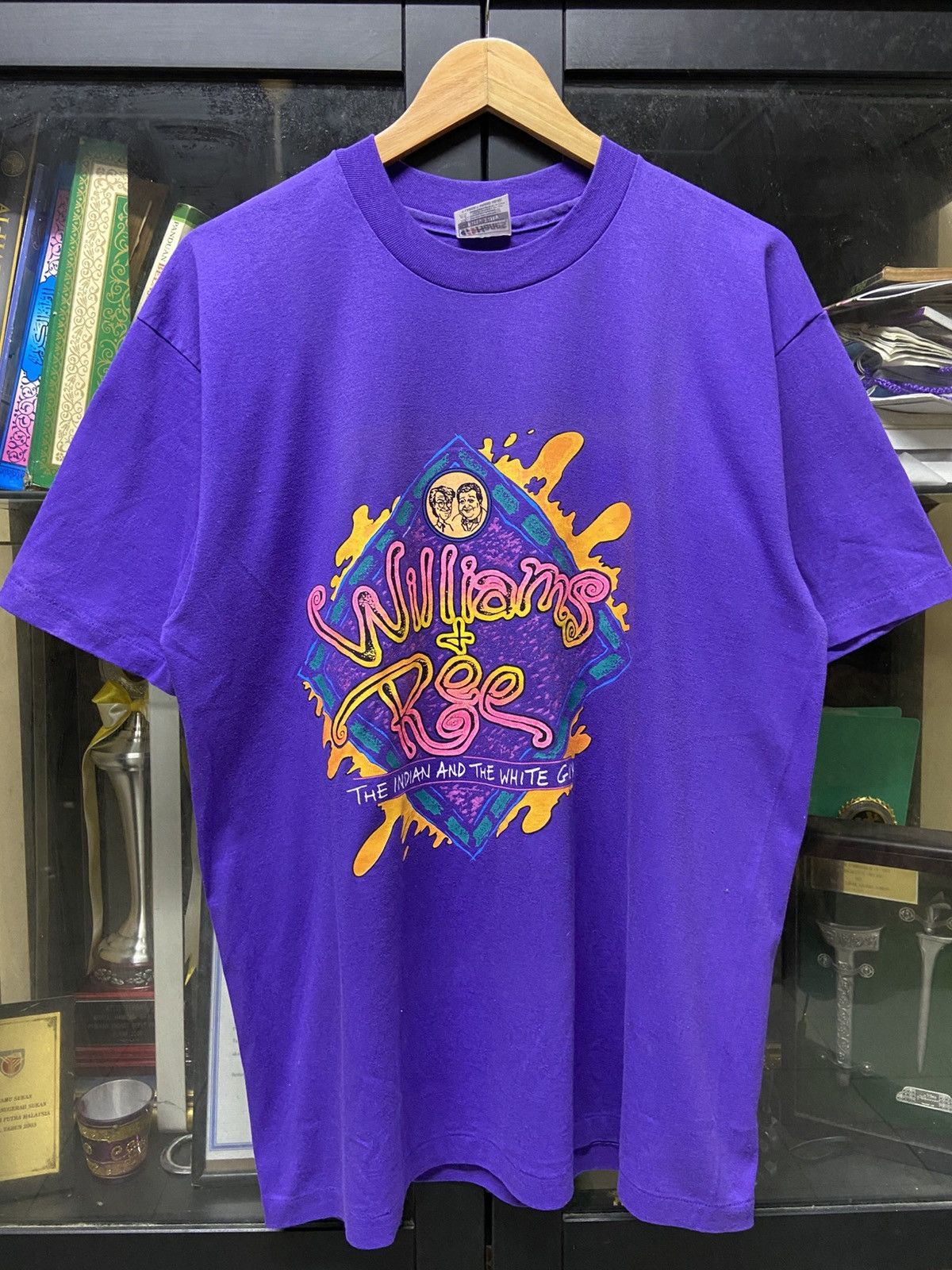 Band Tees × Vintage Vintage Williams & Ree 80s Tee Size US XL / EU 56 / 4 - 1 Thumbnail