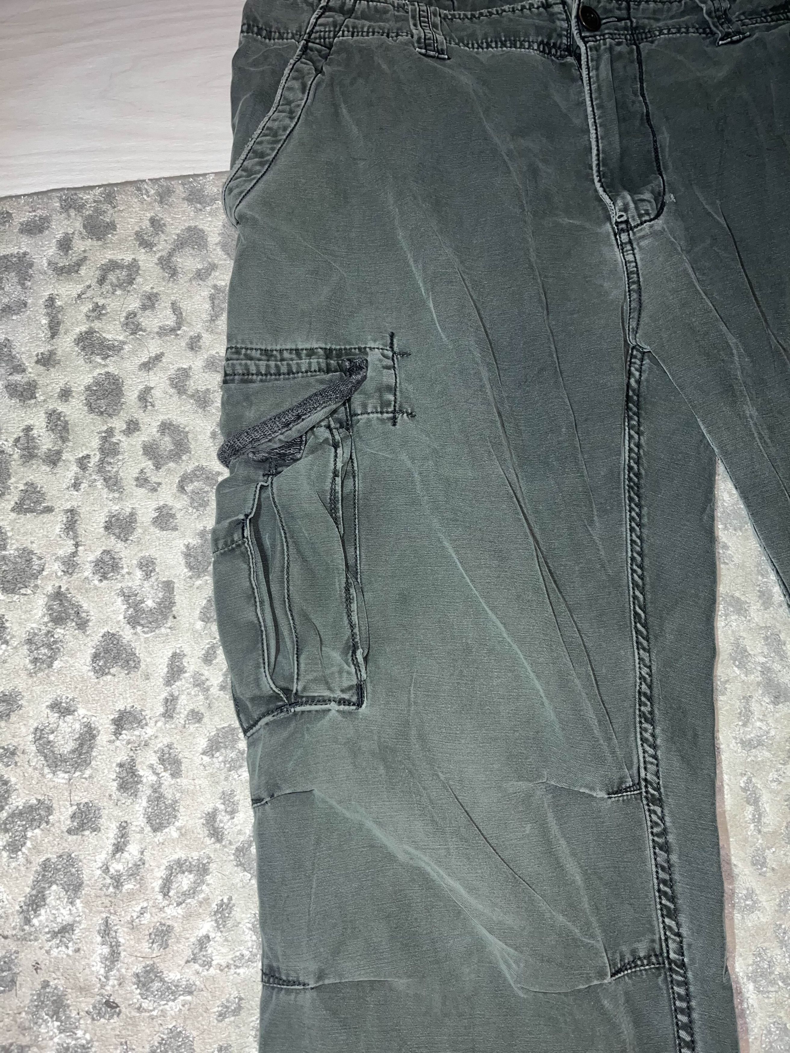 Hurley × Vintage Vintage 90s / Y2k Hurley Baggy Cargo Pants Size US 34 / EU 50 - 3 Thumbnail