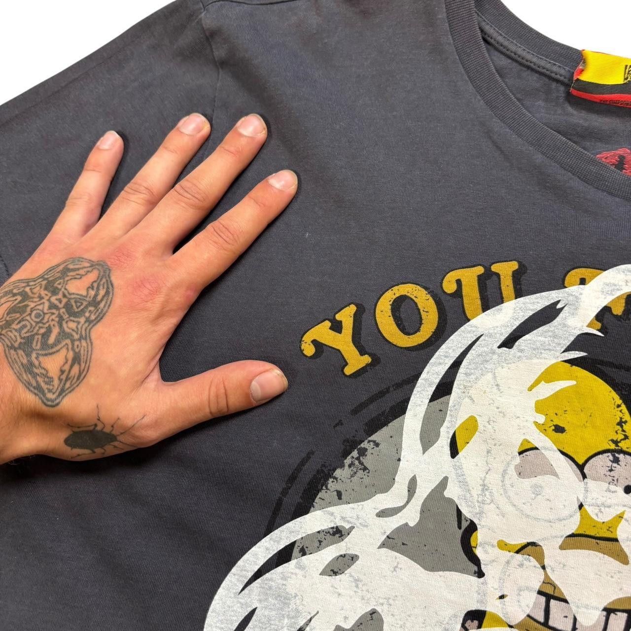 The Simpsons Vintage Simpsons T-Shirt with Roach’s Revived Custom Print Size US XL / EU 56 / 4 - 2 Thumbnail