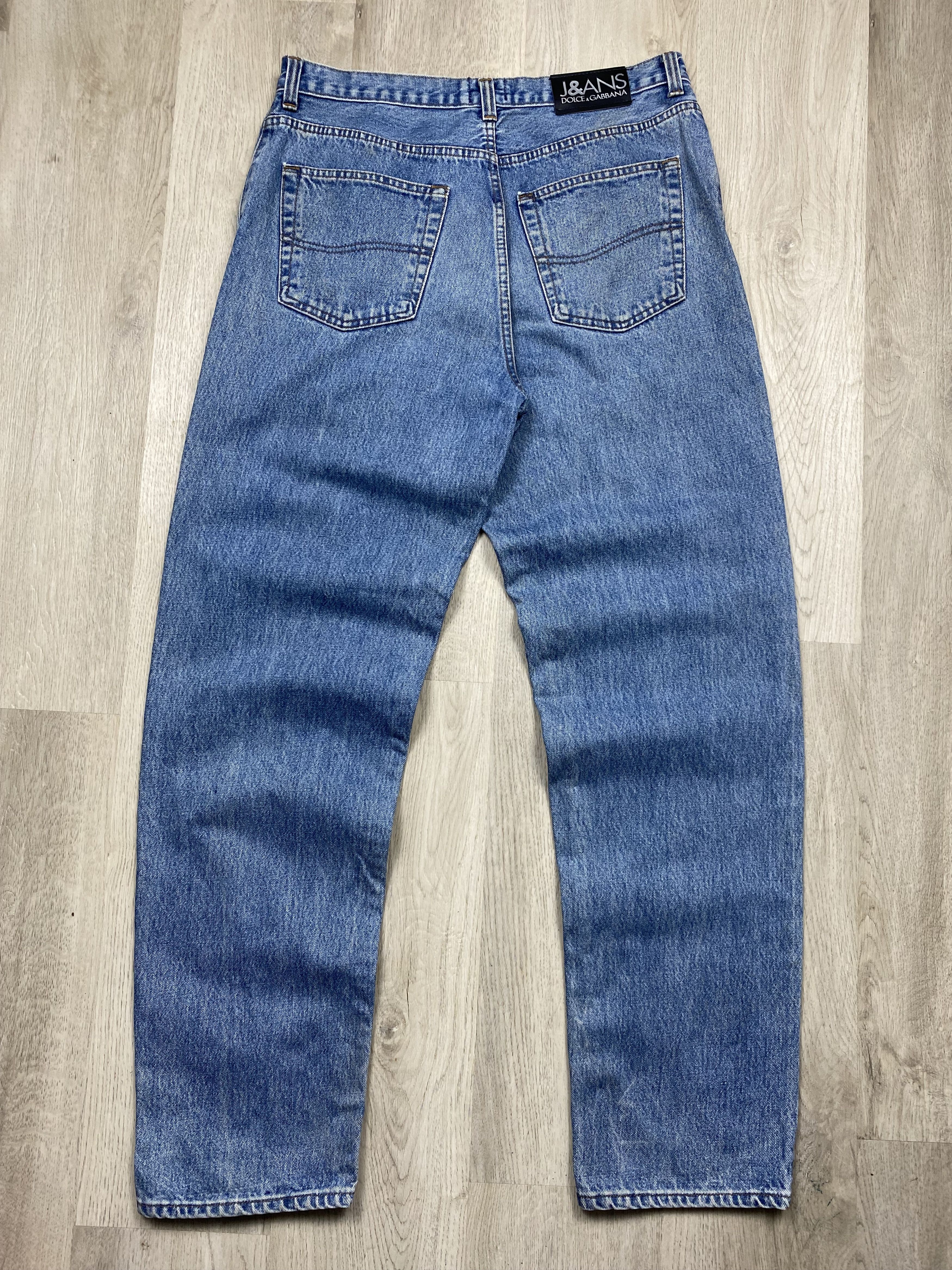Dolce & Gabbana 90s Vintage Mens Denim Pants Jeans