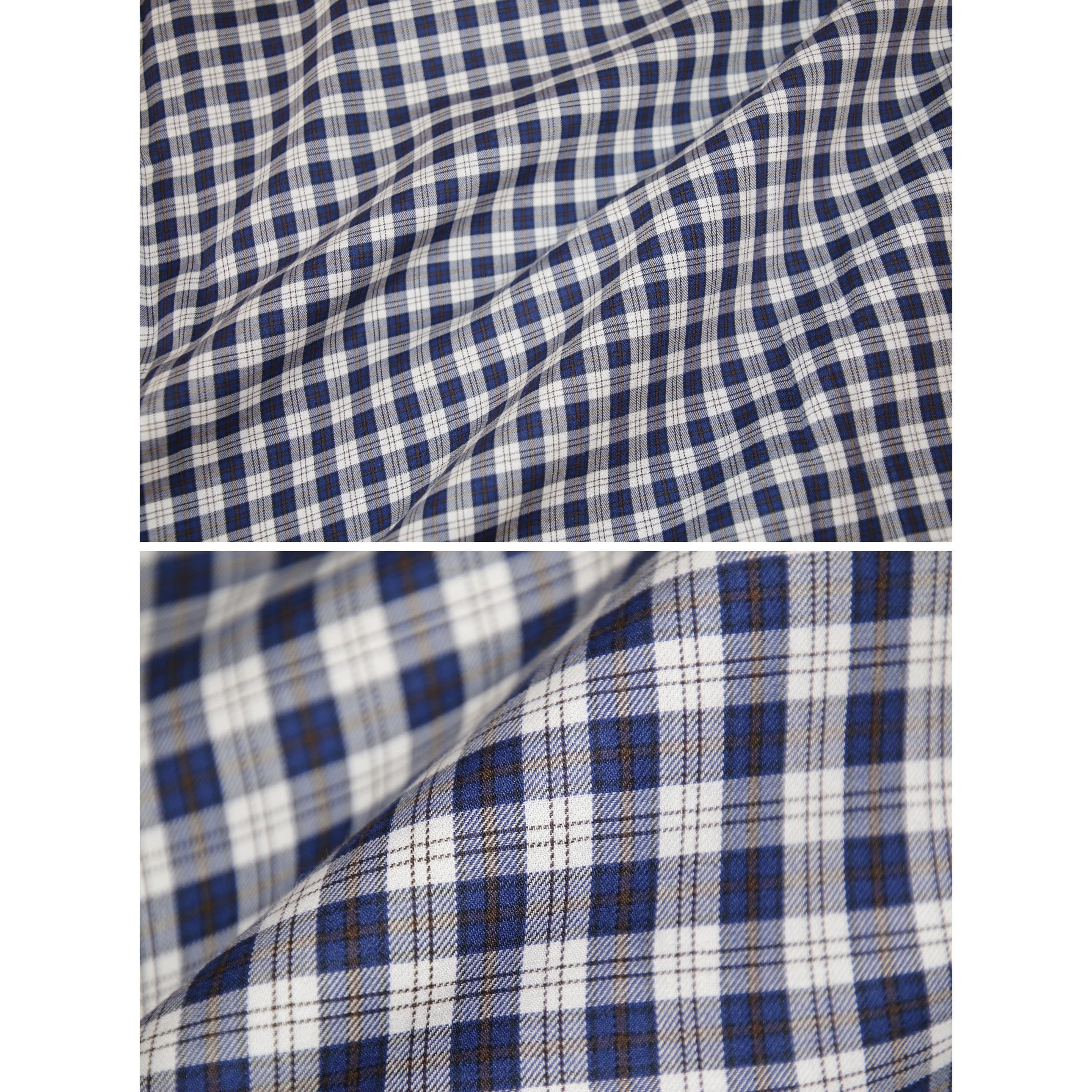 Brioni $1000 Brioni Blue plaid long sleeve shirts M Size US M / EU 48-50 / 2 - 4 Thumbnail