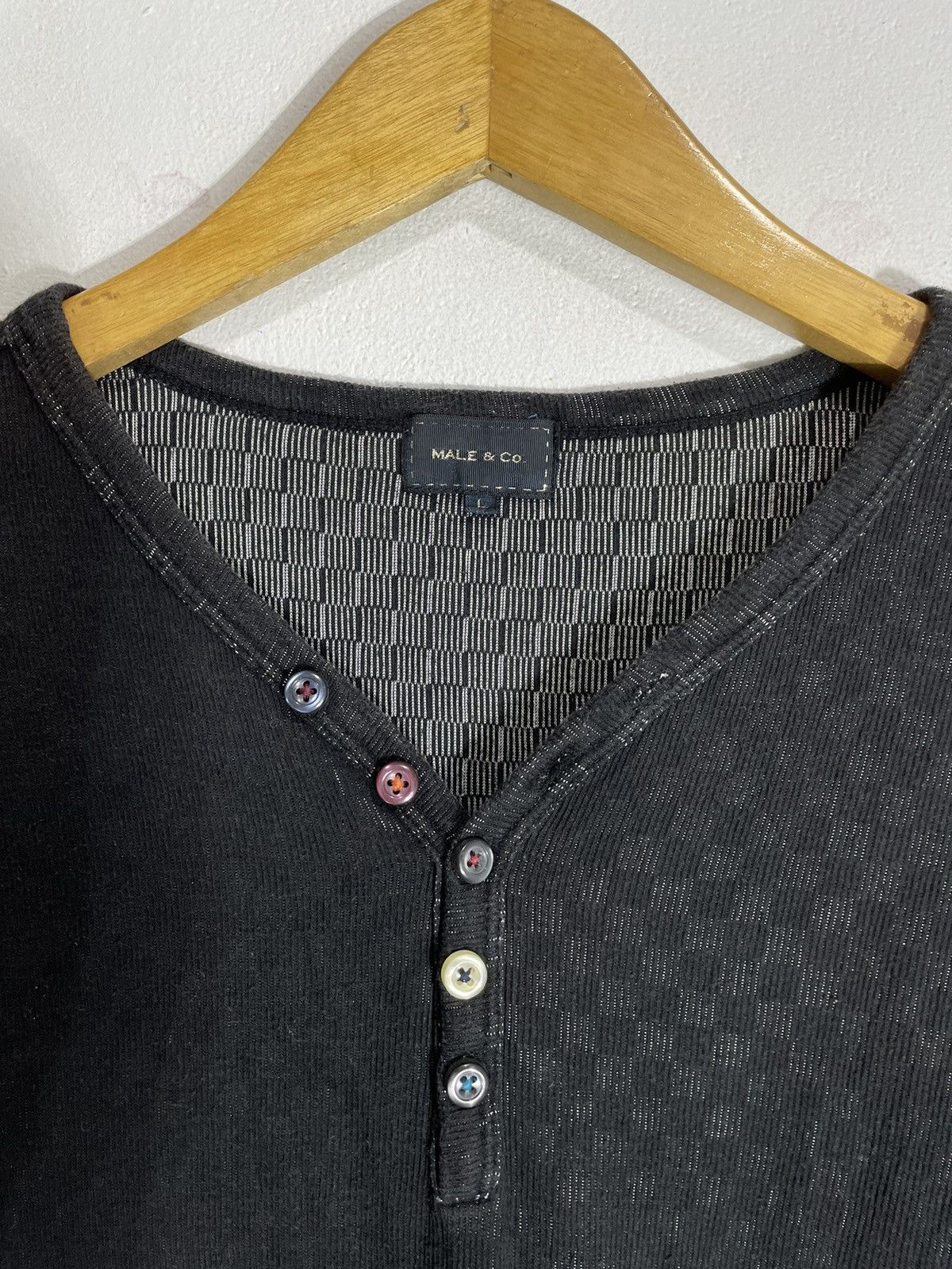 If Six Was Nine male.co button up longsleeve hidden pattern goth punk style Size US L / EU 52-54 / 3 - 2 Thumbnail
