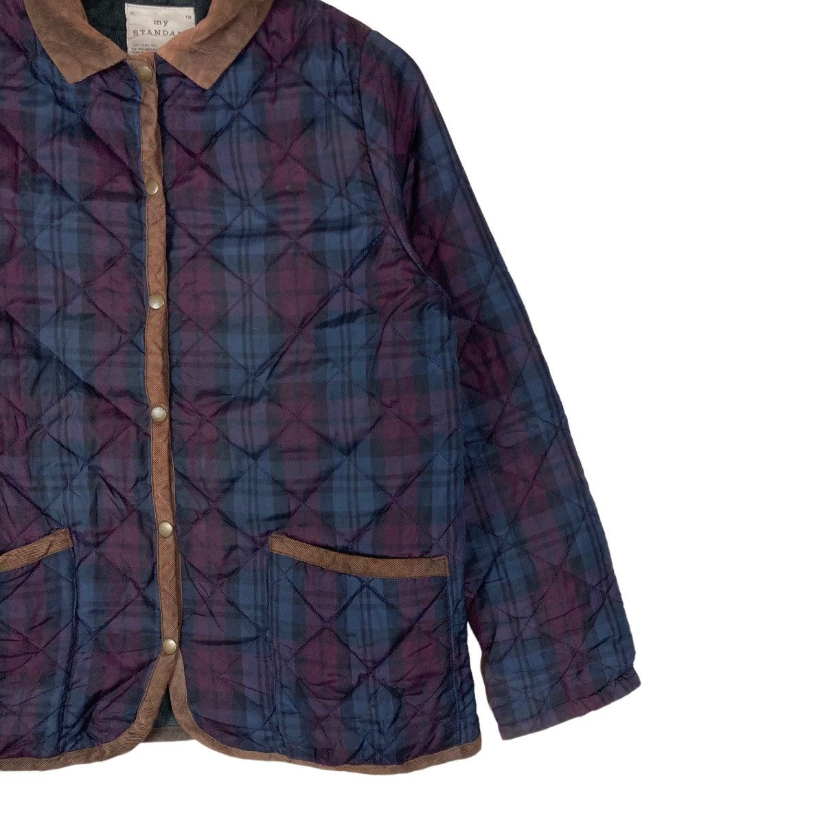Vintage Vintage Studio Clip Snap Button Quilted Jacket Size US M / EU 48-50 / 2 - 3 Thumbnail