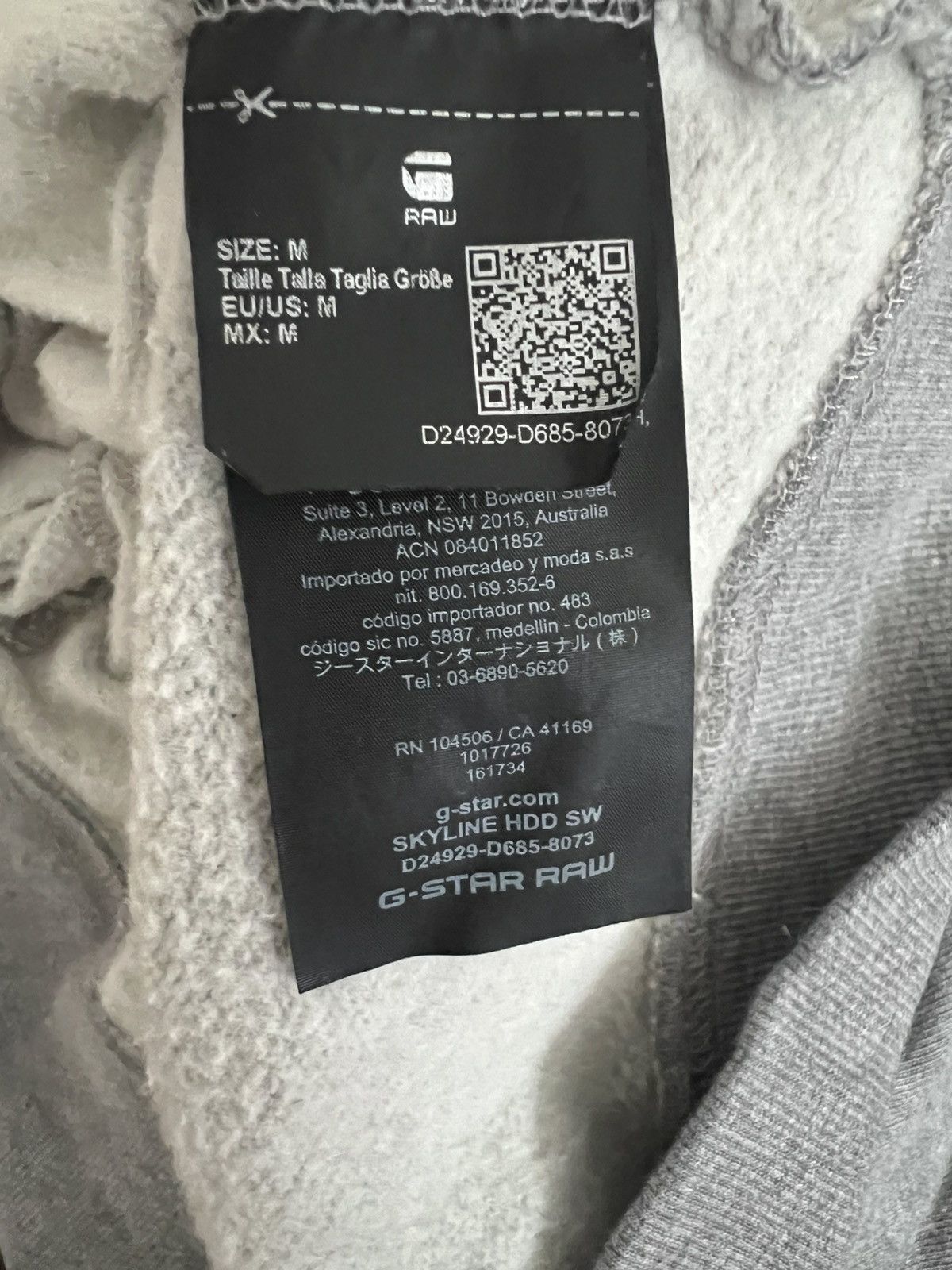 G-Star G-Star Skyline Hoodie Gray Size US M / EU 48-50 / 2 - 6 Thumbnail
