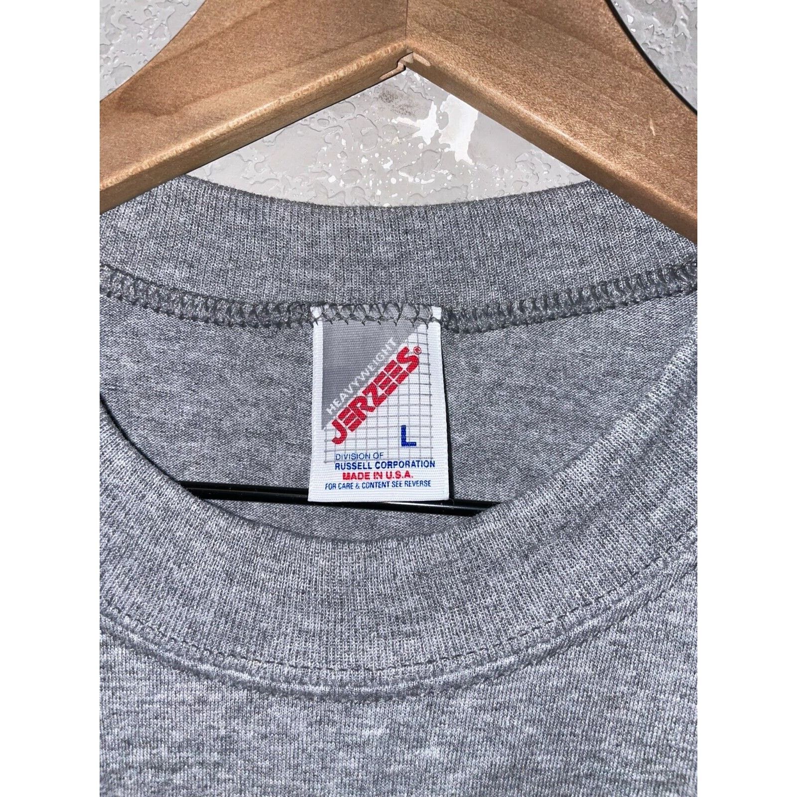Jerzees Vintage South Dakota Shirt Mount Rushmore Gray 90s Tee VTG L Size US L / EU 52-54 / 3 - 8 Thumbnail