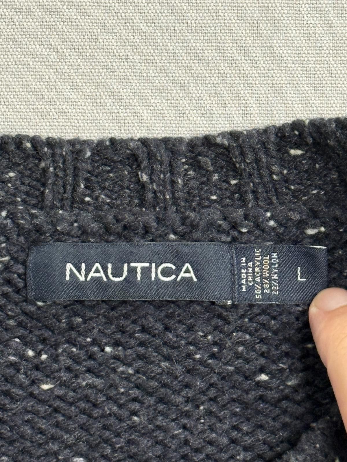 Nautica Nautica Big Stripe Sweater Navy Olive - Large Size US L / EU 52-54 / 3 - 2 Thumbnail