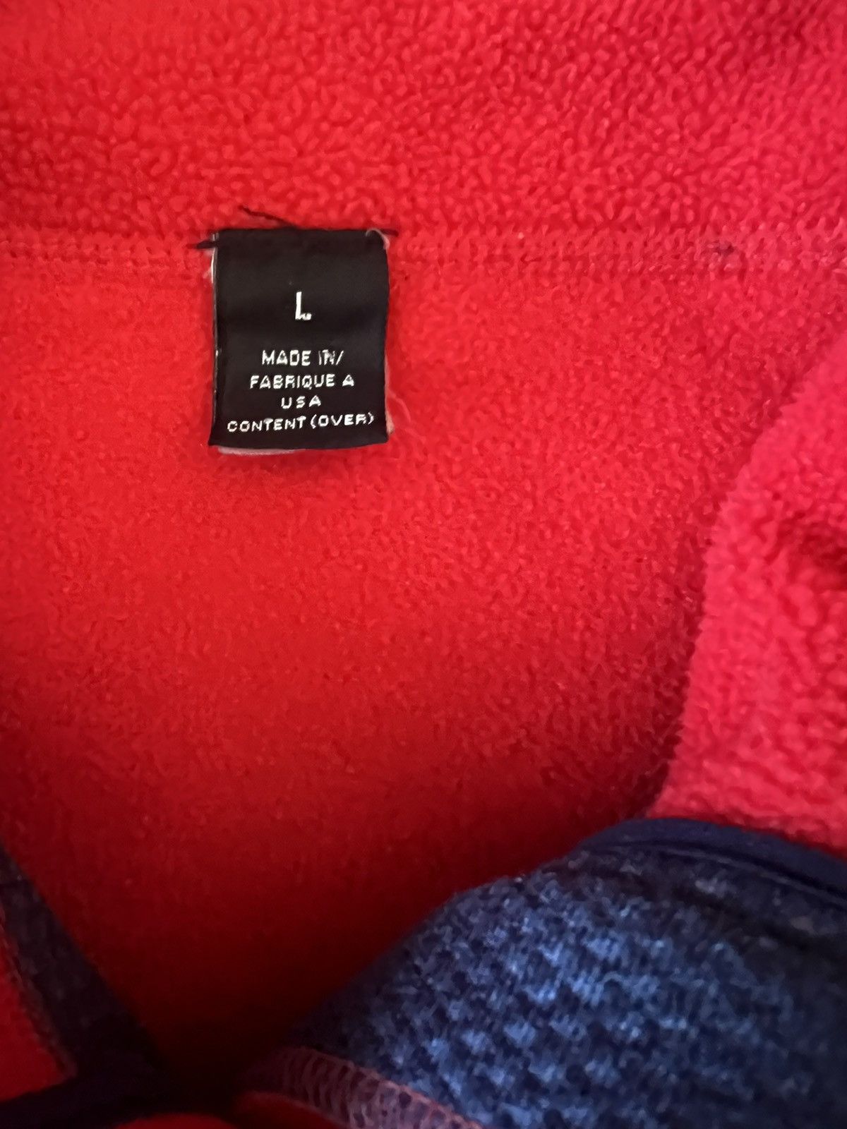 Patagonia Vintage Patagonia Fleece Vest - Red - Size L Size US L / EU 52-54 / 3 - 5 Thumbnail