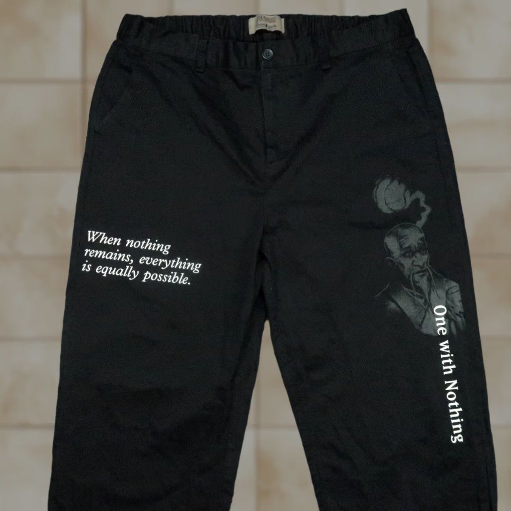 Teddy Fresh Teddy Fresh Pants Mens 36x30 Black Chino Straight MTG Collaboration 2023 Size US 36 / EU 52 - 1 Thumbnail