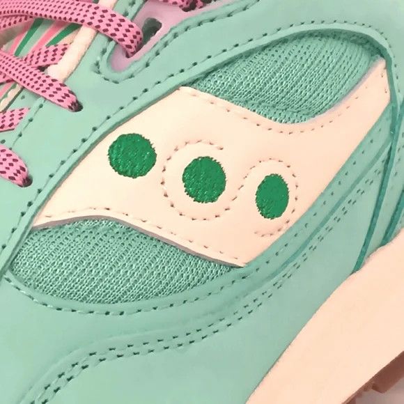 Saucony Saucony Womens Shadow 6000 Aqua/White EarthCitizen Low - 11 Size US 11 / IT 41 - 8 Thumbnail