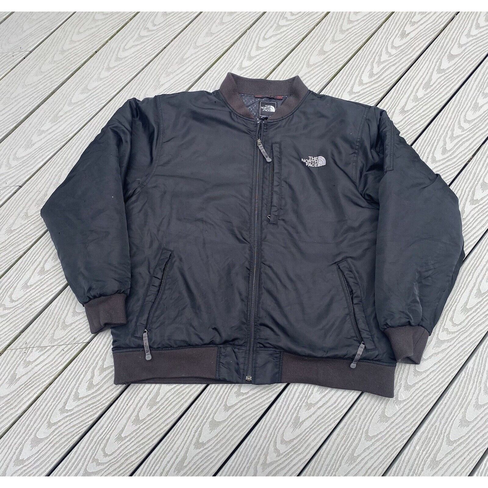 Vintage The North Face MA1 Flight Bomber Jacket Full Zip 2XL