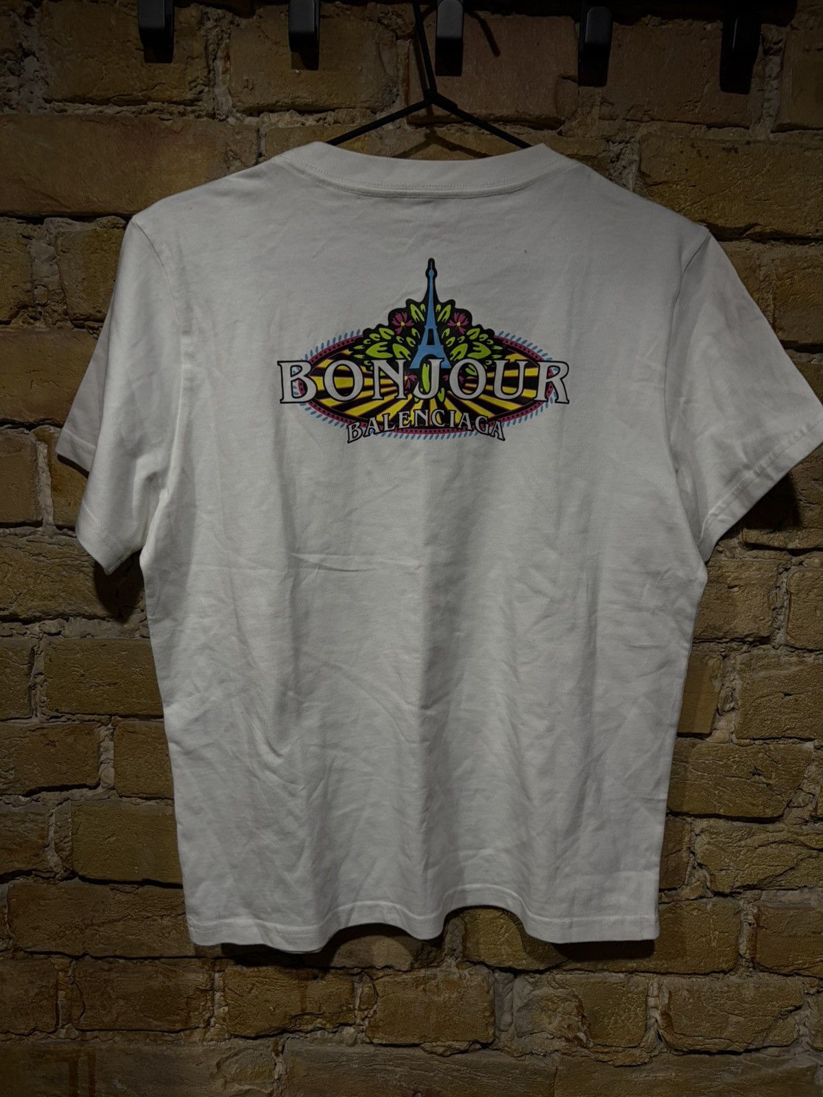 Balenciaga balenciaga bonjour tshirt Size US XS / EU 42 / 0 - 2 Thumbnail