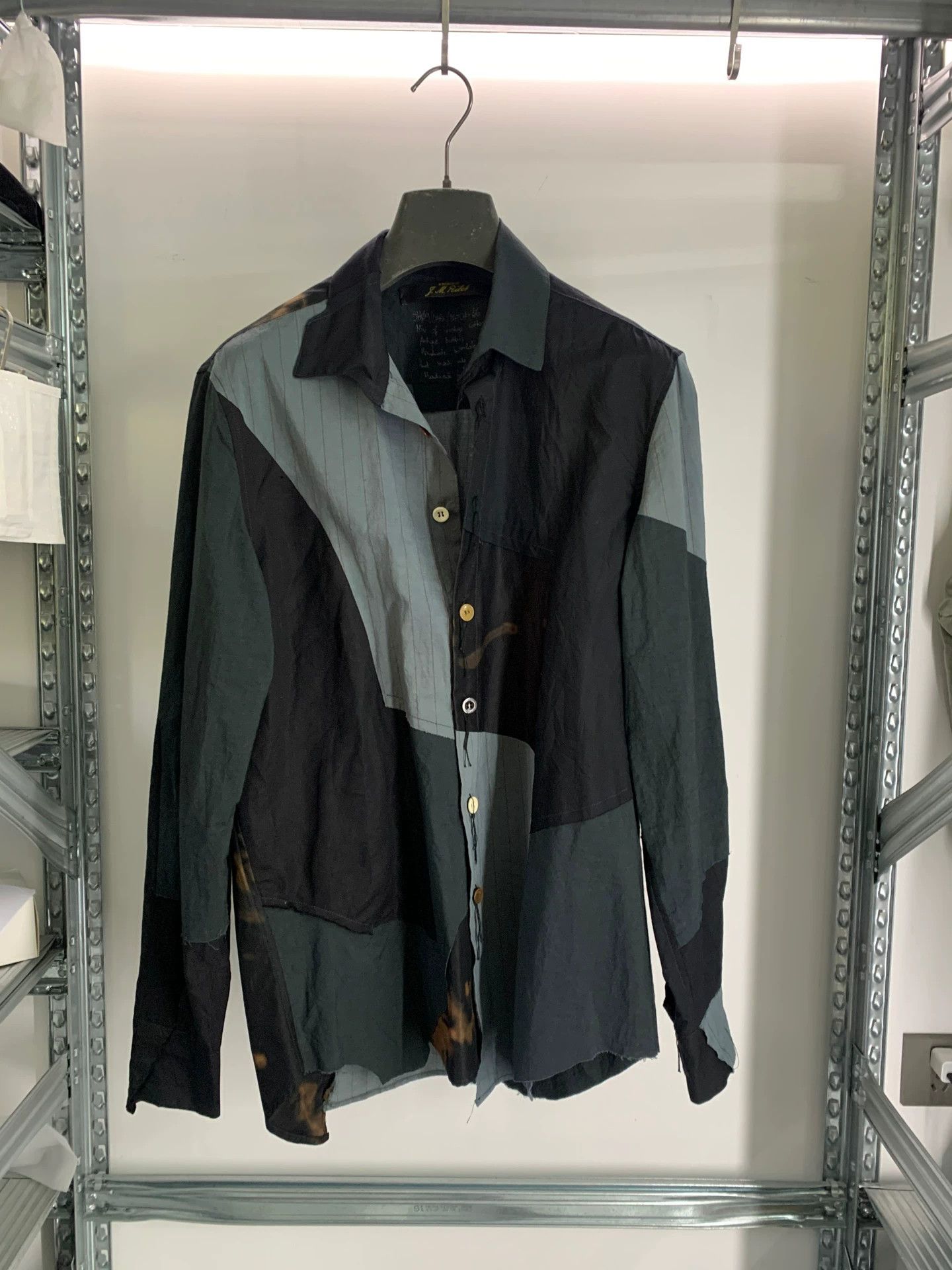 Archivio J.M. Ribot ARCHIVIO JM RIBOT Patchwork Shirt 46 Near Mint Size US S / EU 44-46 / 1 - 2 Thumbnail