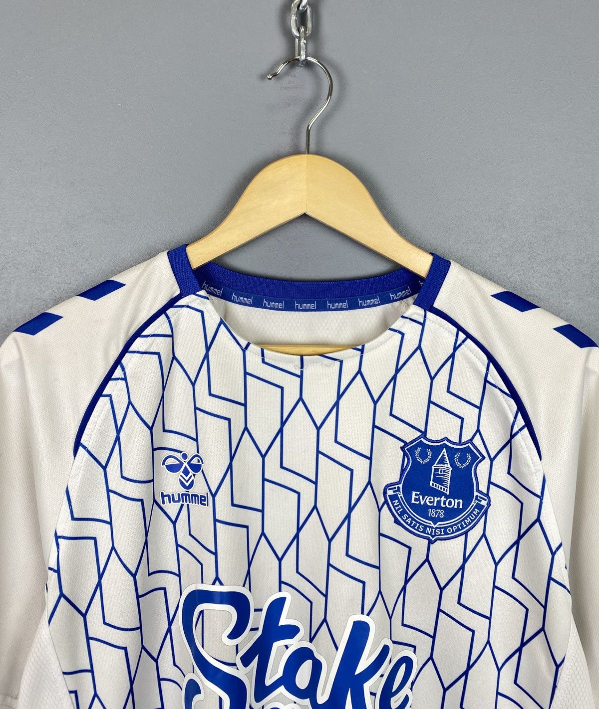 Hummel Hummel x Everton Soccer Football Jersey Men’s Size M White Size US M / EU 48-50 / 2 - 2 Thumbnail