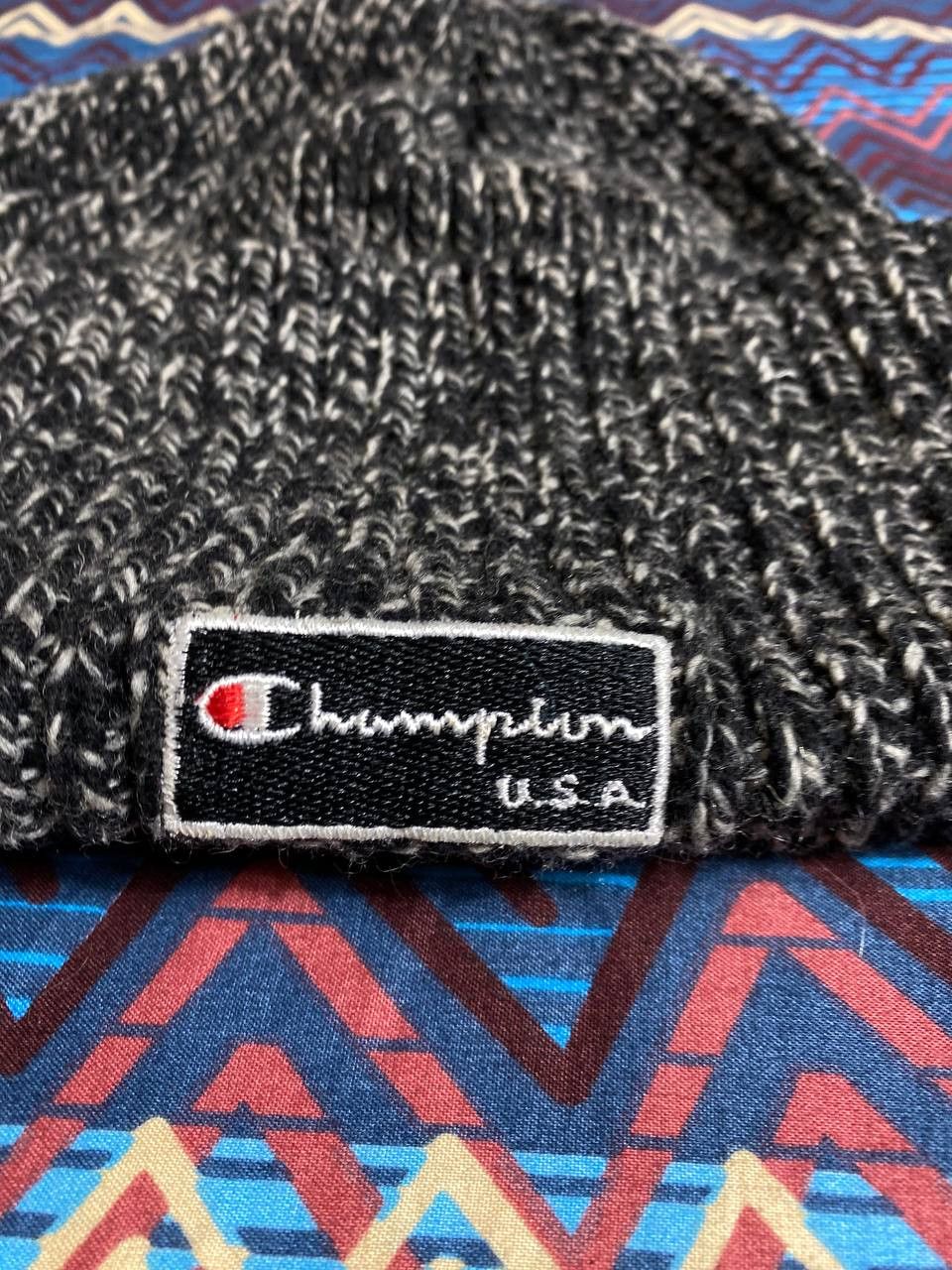 Champion Vintage Y2K Ushanka Fuzzy Ecco leather hat Size ONE SIZE - 2 Thumbnail