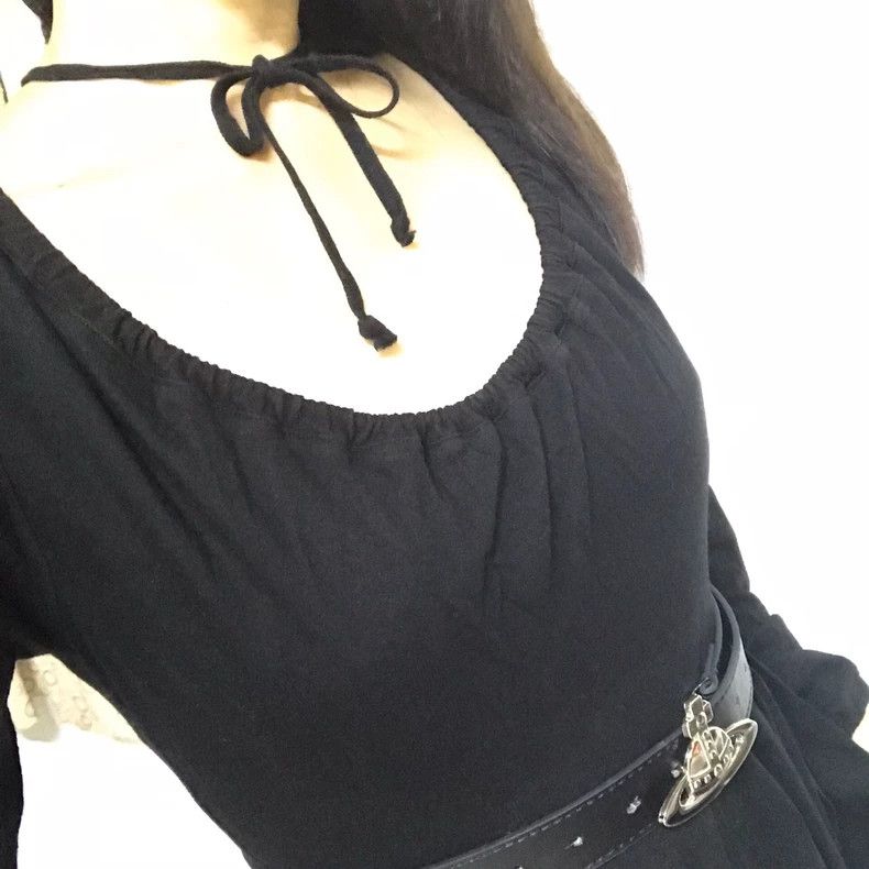 Vivienne Westwood Vivienne Westwood Black Little Saturn Embroidered Jumpsuit Size M / US 6-8 / IT 42-44 - 2 Thumbnail